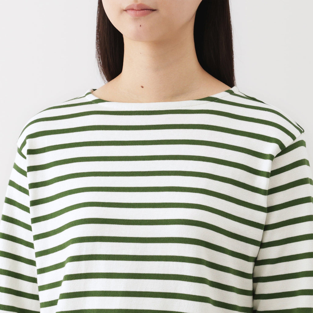 Heavyweight Cotton Boatneck T-Shirt
