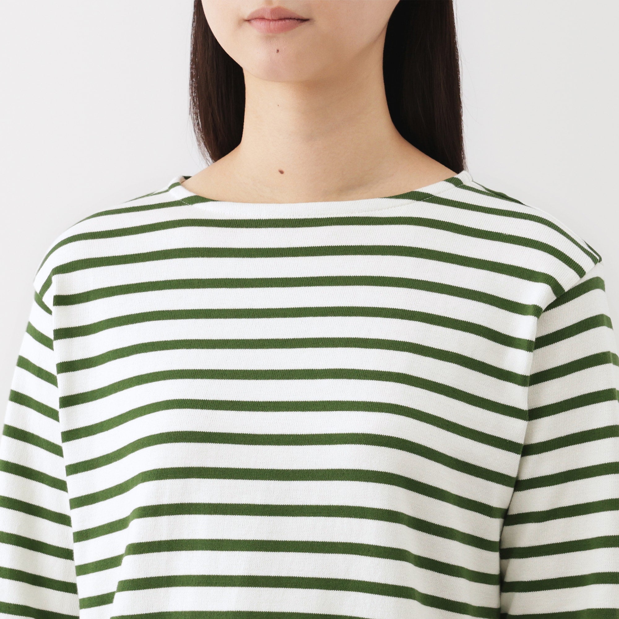 Heavyweight Cotton Boatneck T-Shirt