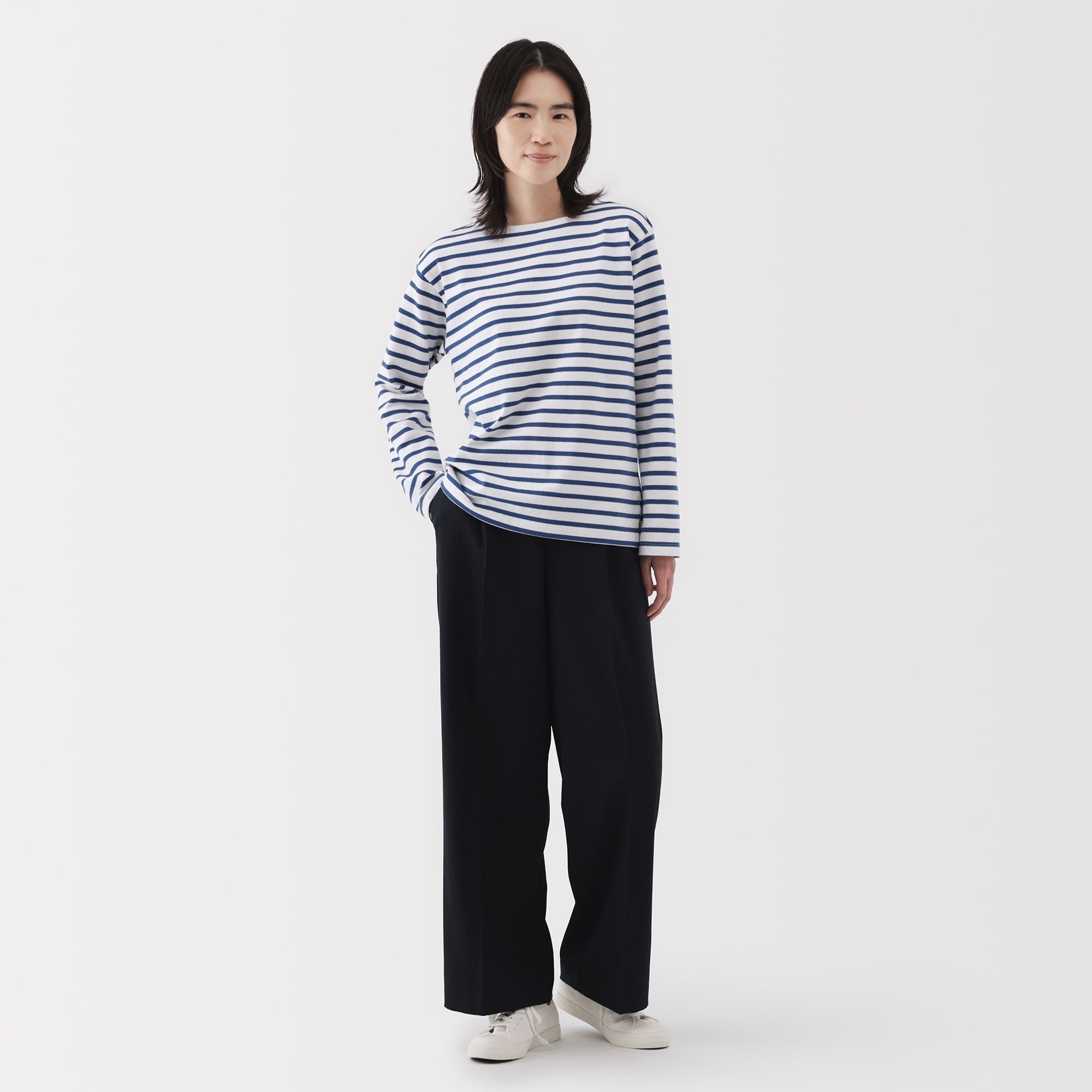 Heavyweight Cotton Boatneck T-Shirt