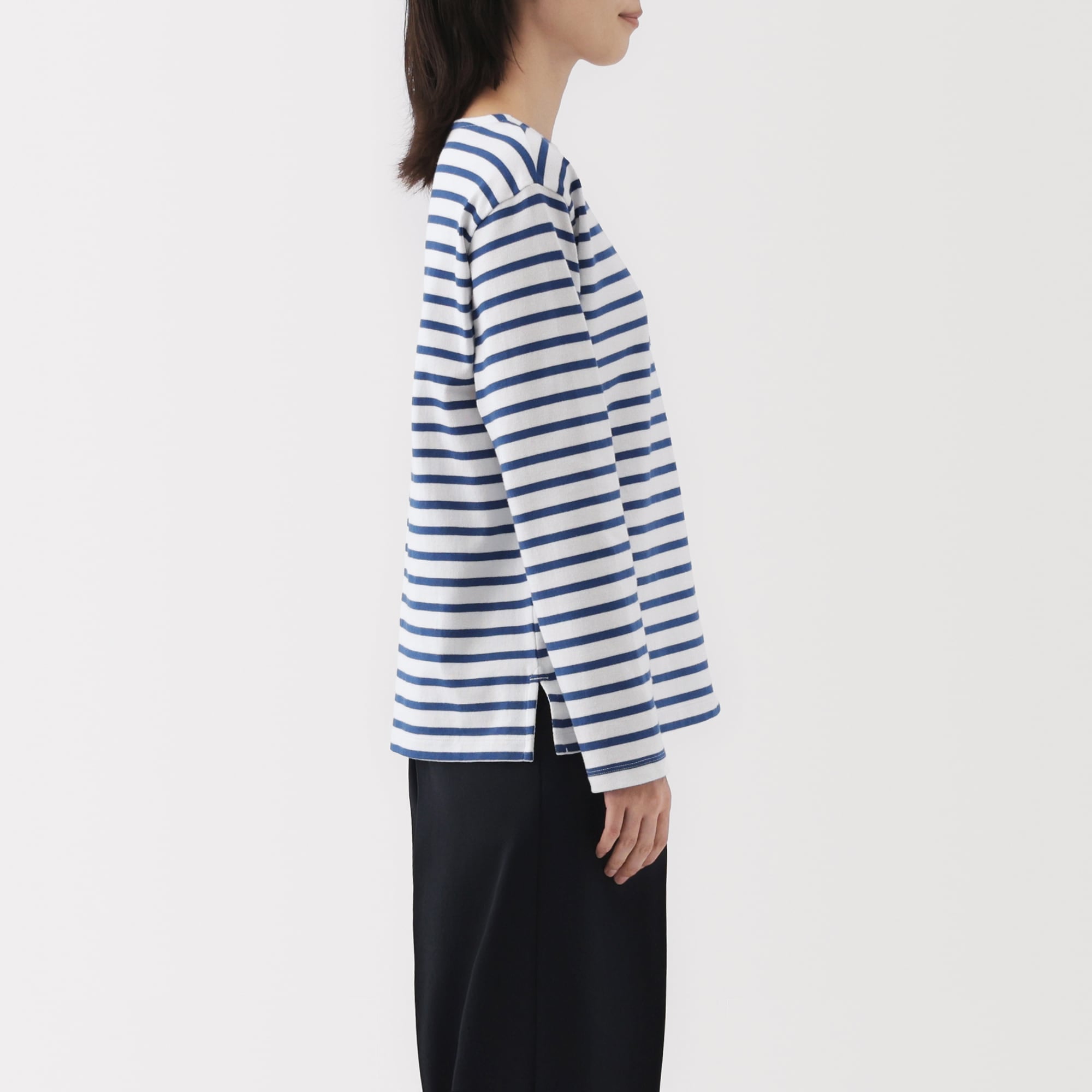 Heavyweight Cotton Boatneck T-Shirt