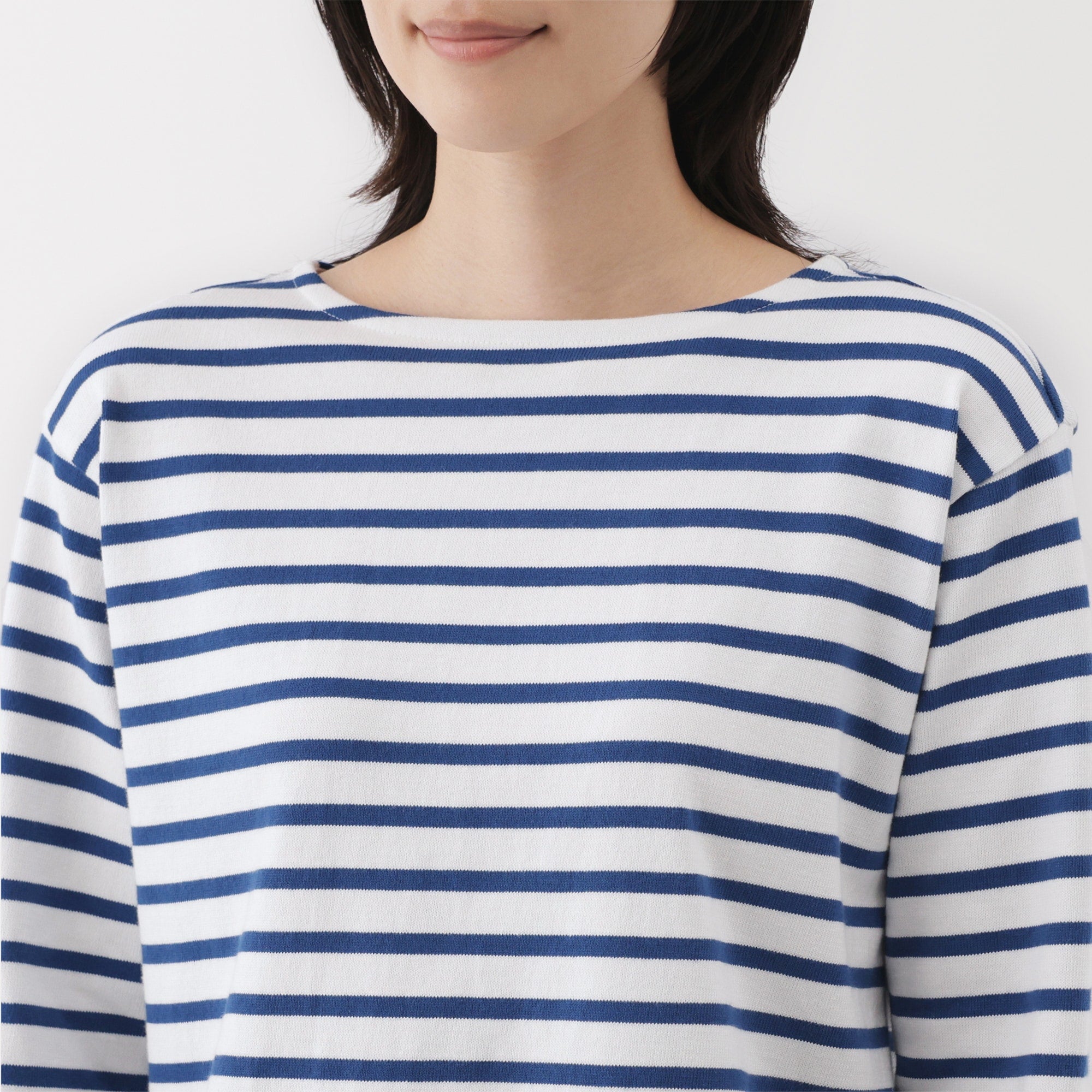 Heavyweight Cotton Boatneck T-Shirt
