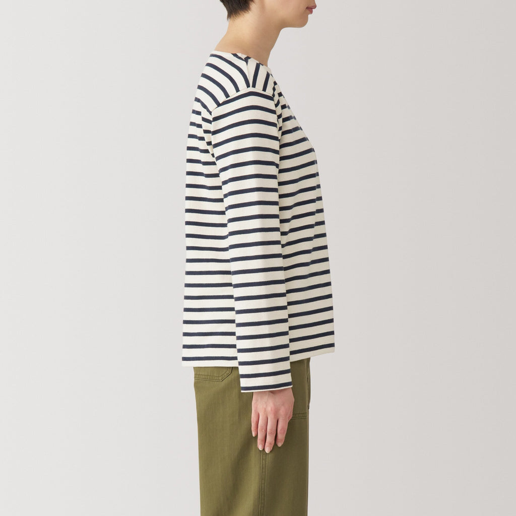 Heavyweight Cotton Boatneck T-Shirt