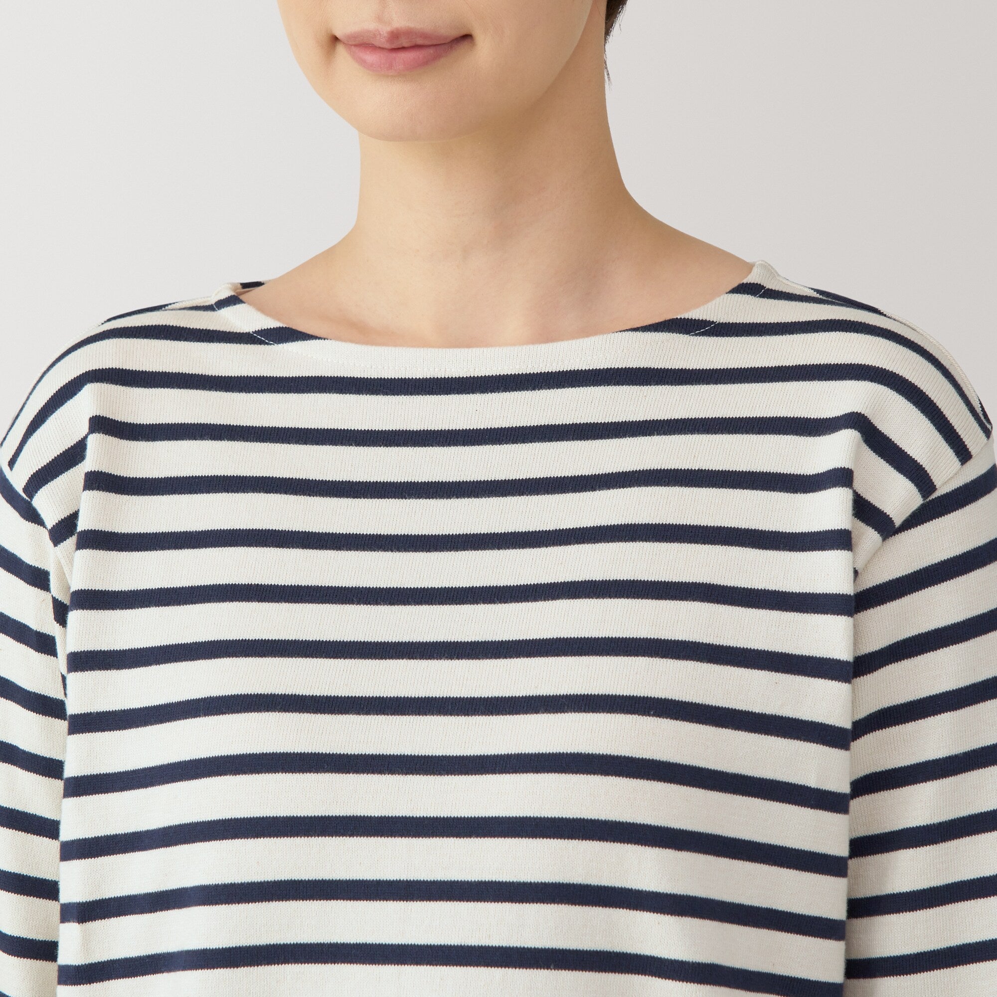 Heavyweight Cotton Boatneck T-Shirt