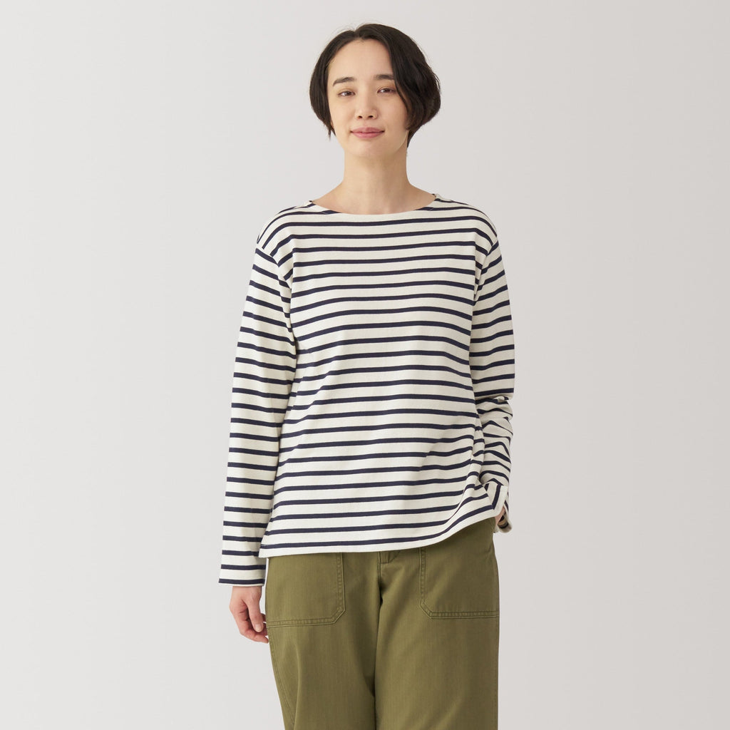 Heavyweight Cotton Boatneck T-Shirt