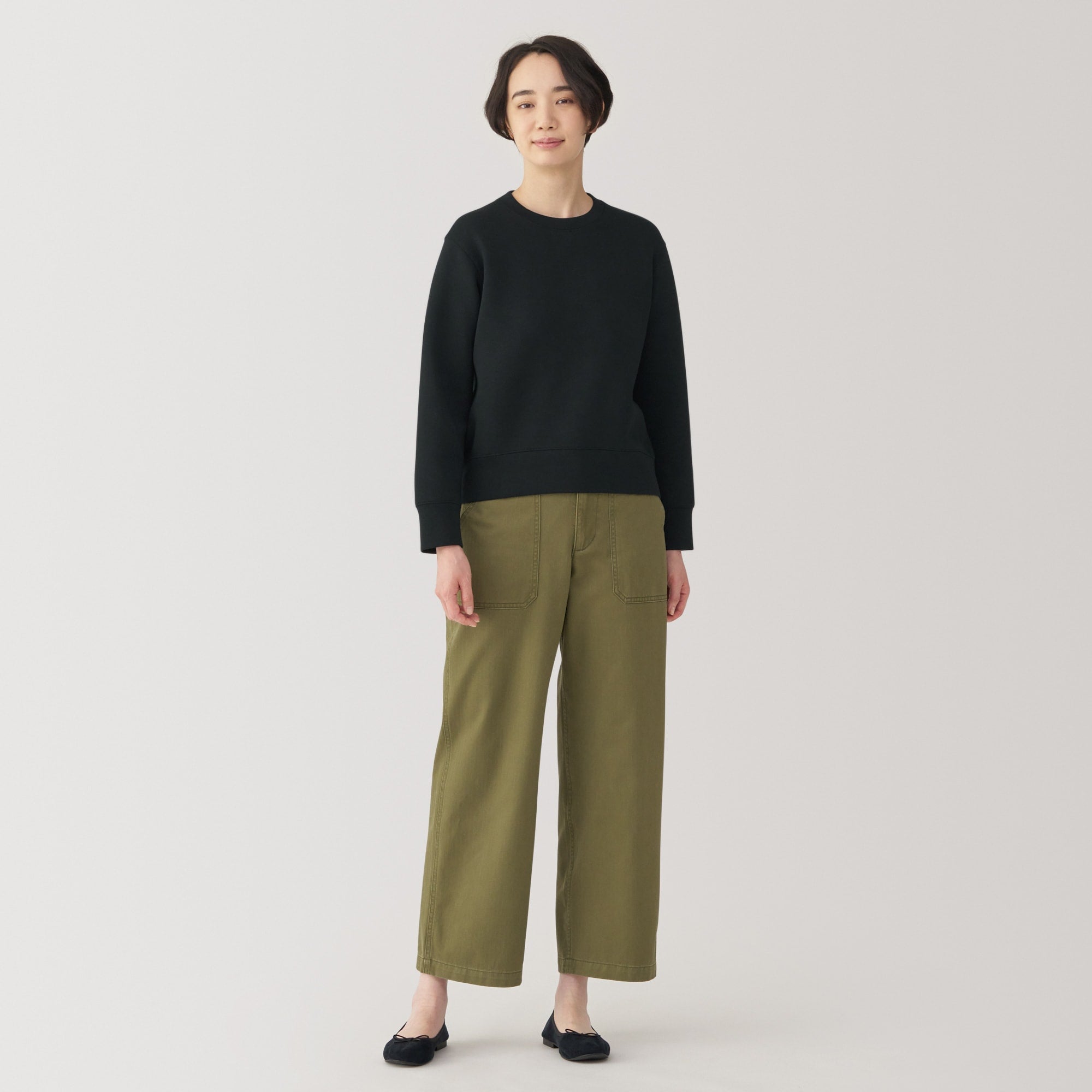 Women's Double Knitted Sweatshirt