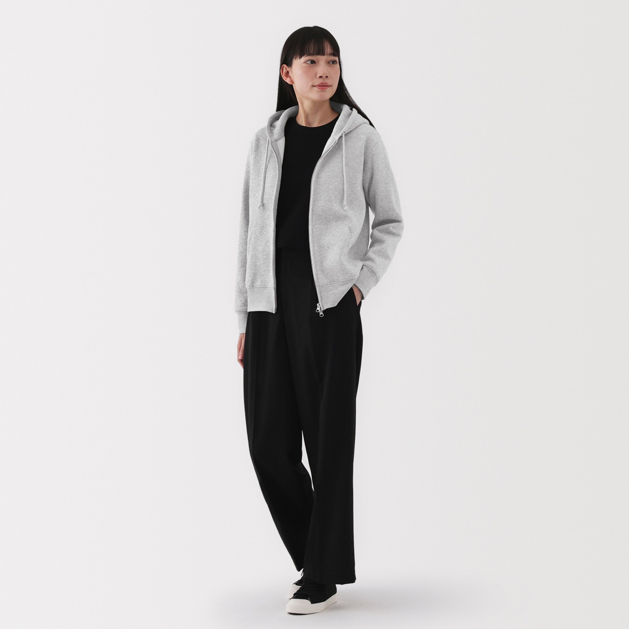 Women's Sweatshirt Full Zip Hoodie