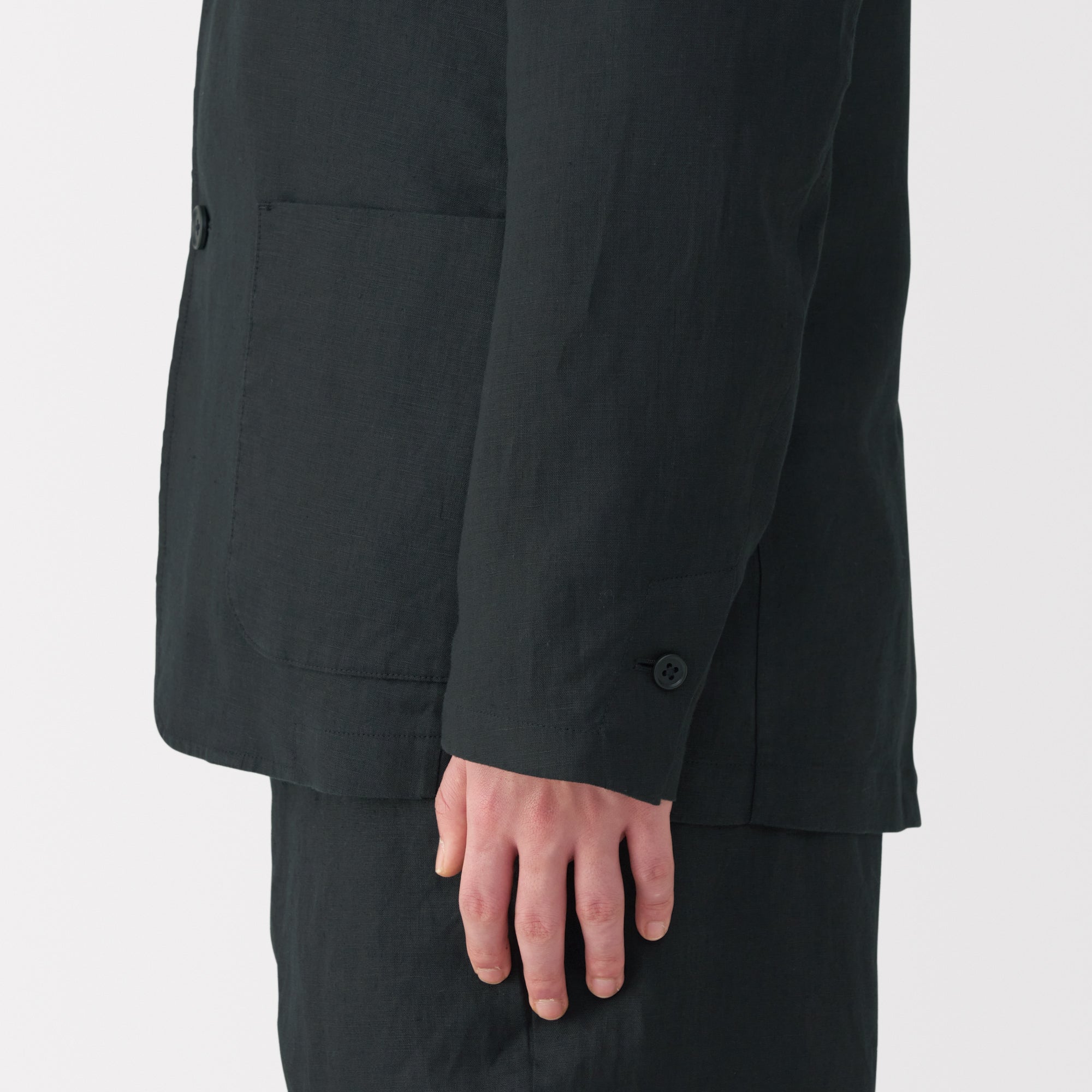 Men's Washed Linen Jacket