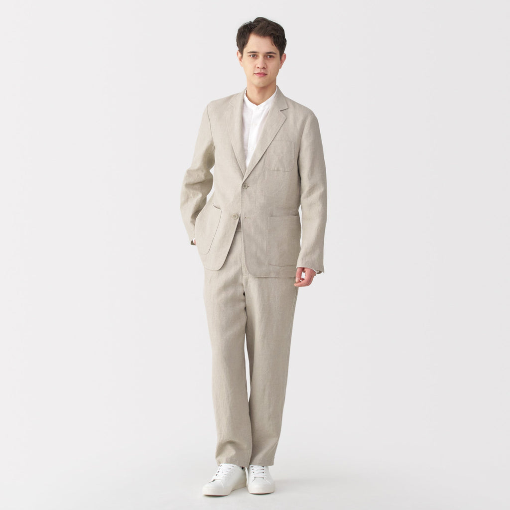 Men's Washed Linen Jacket