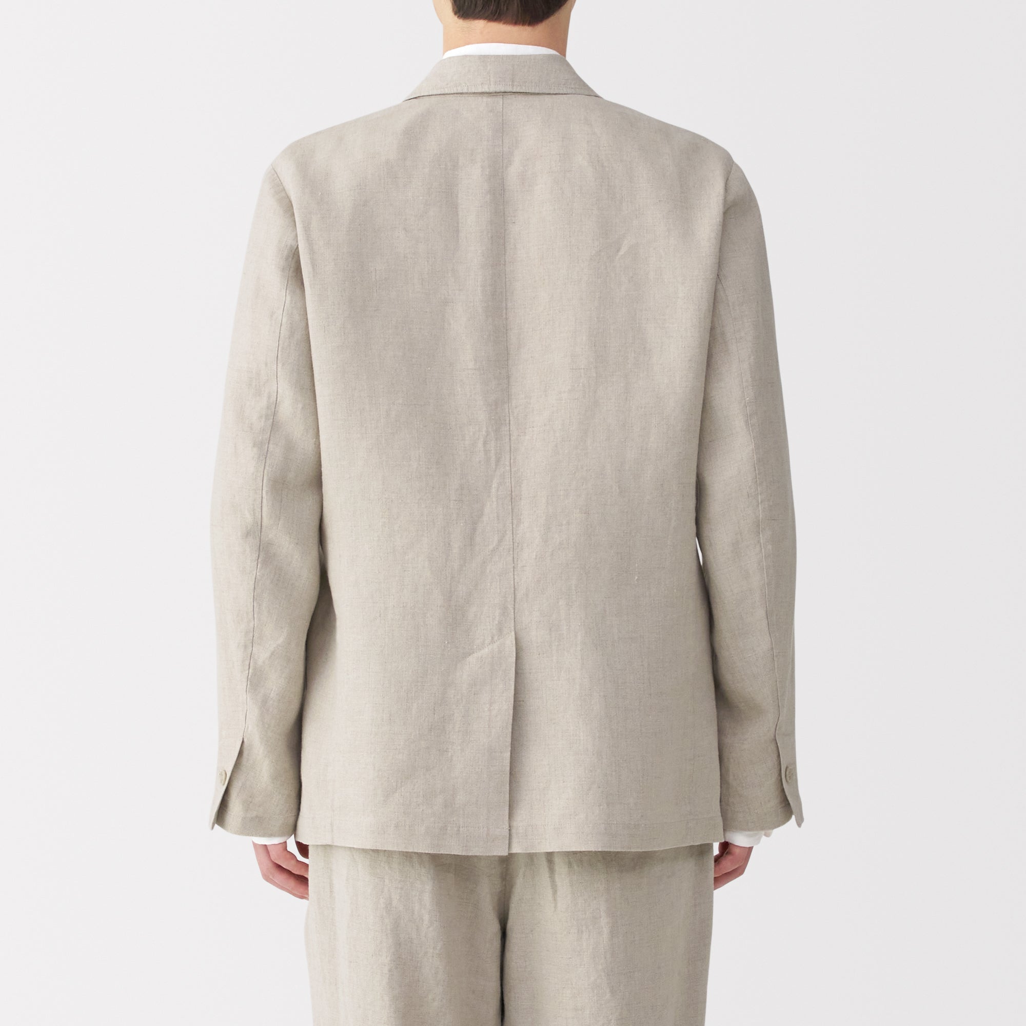 Men's Washed Linen Jacket