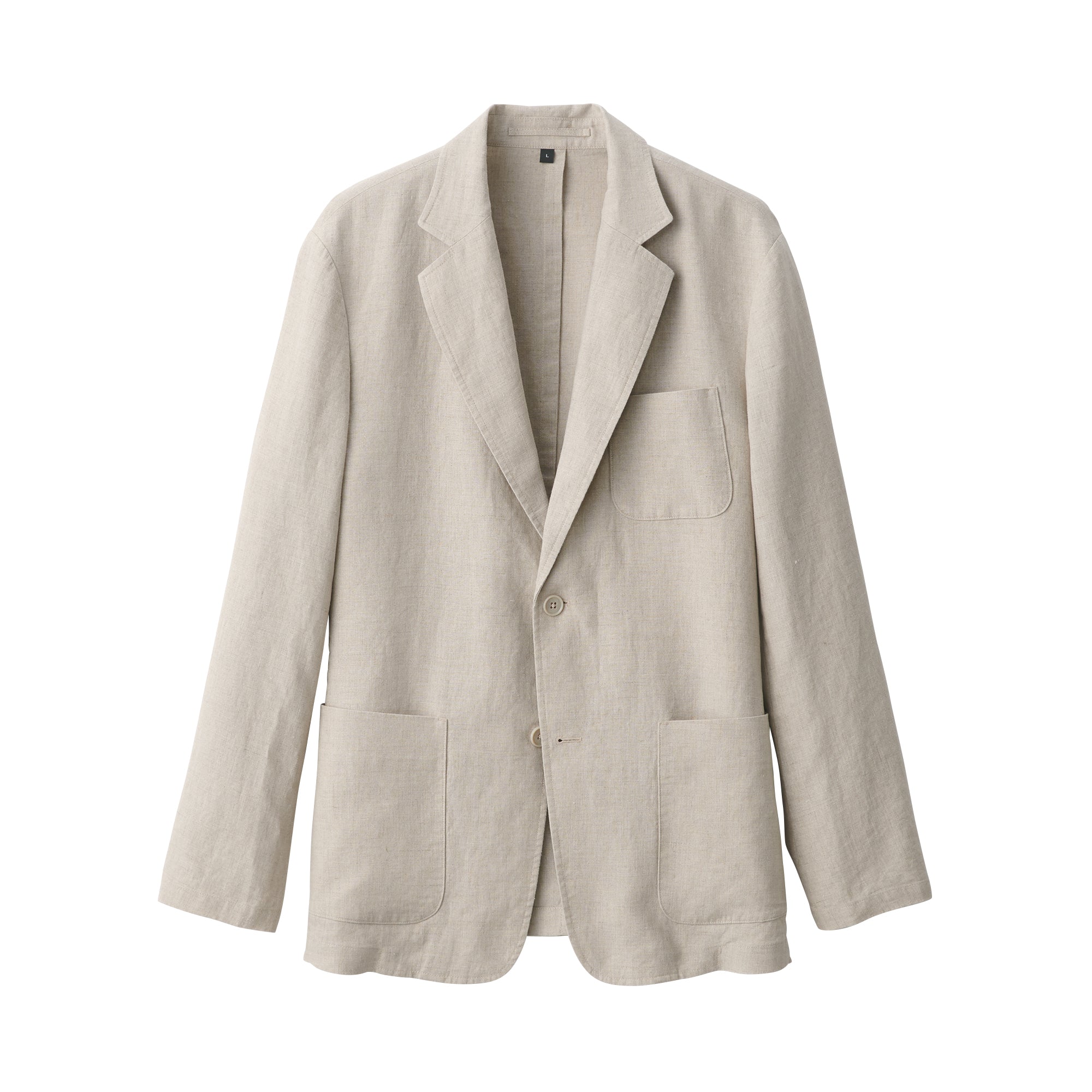 Men's Washed Linen Jacket