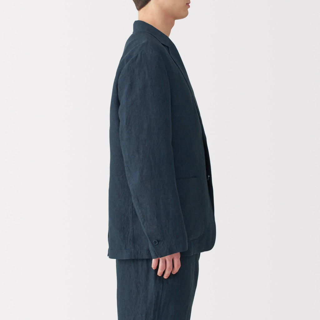 Men's Washed Linen Jacket