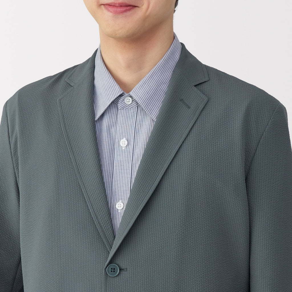 Men's Breathable Seersucker Jacket