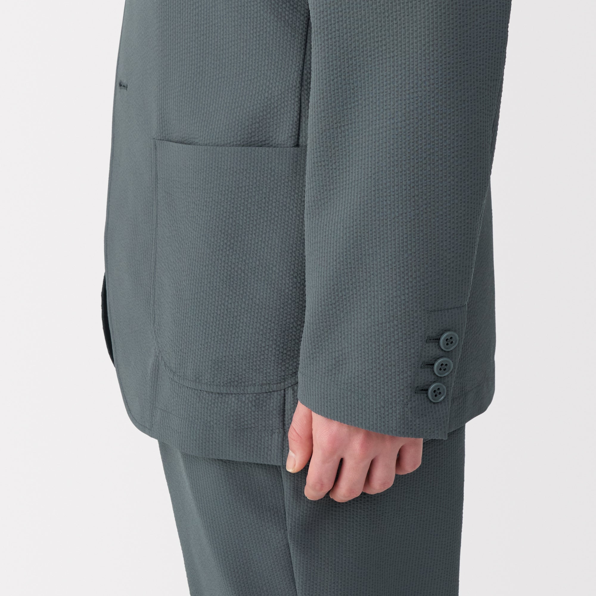 Men's Breathable Seersucker Jacket