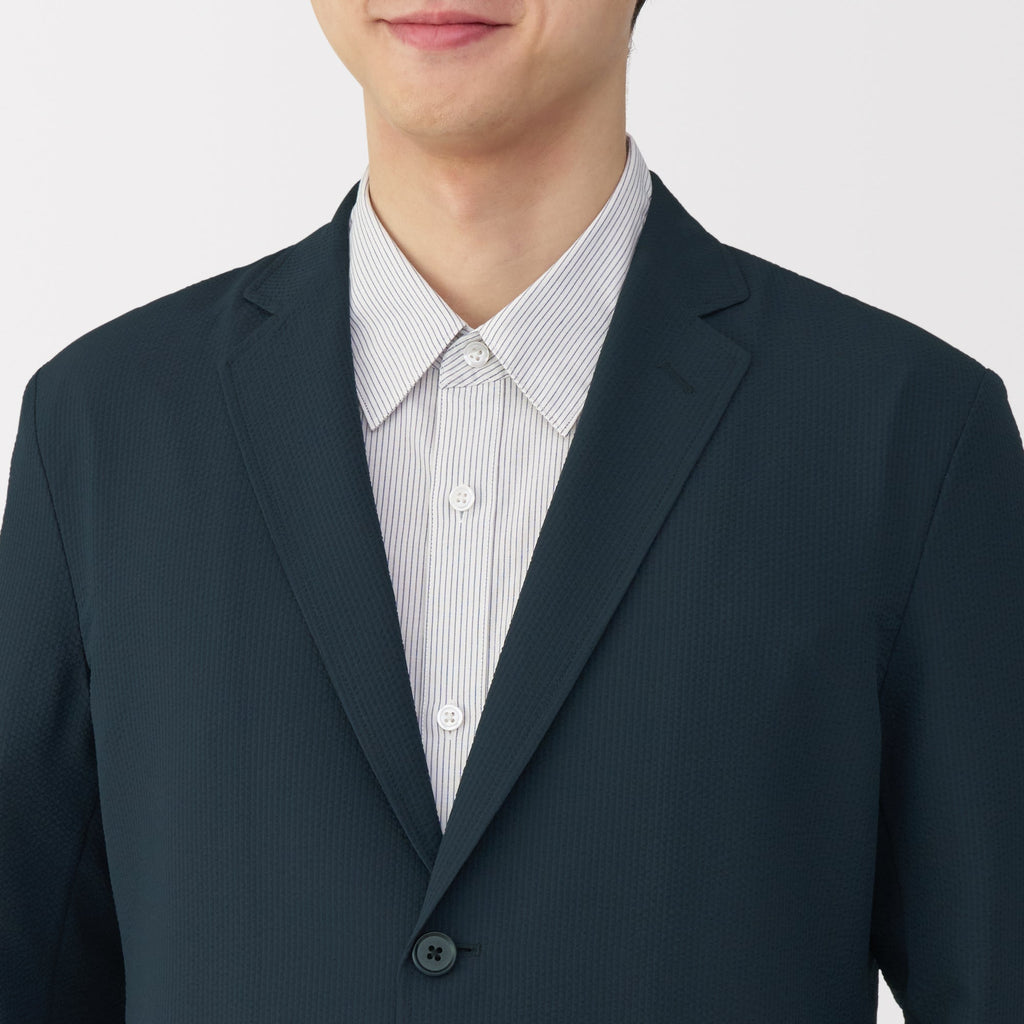 Men's Breathable Seersucker Jacket