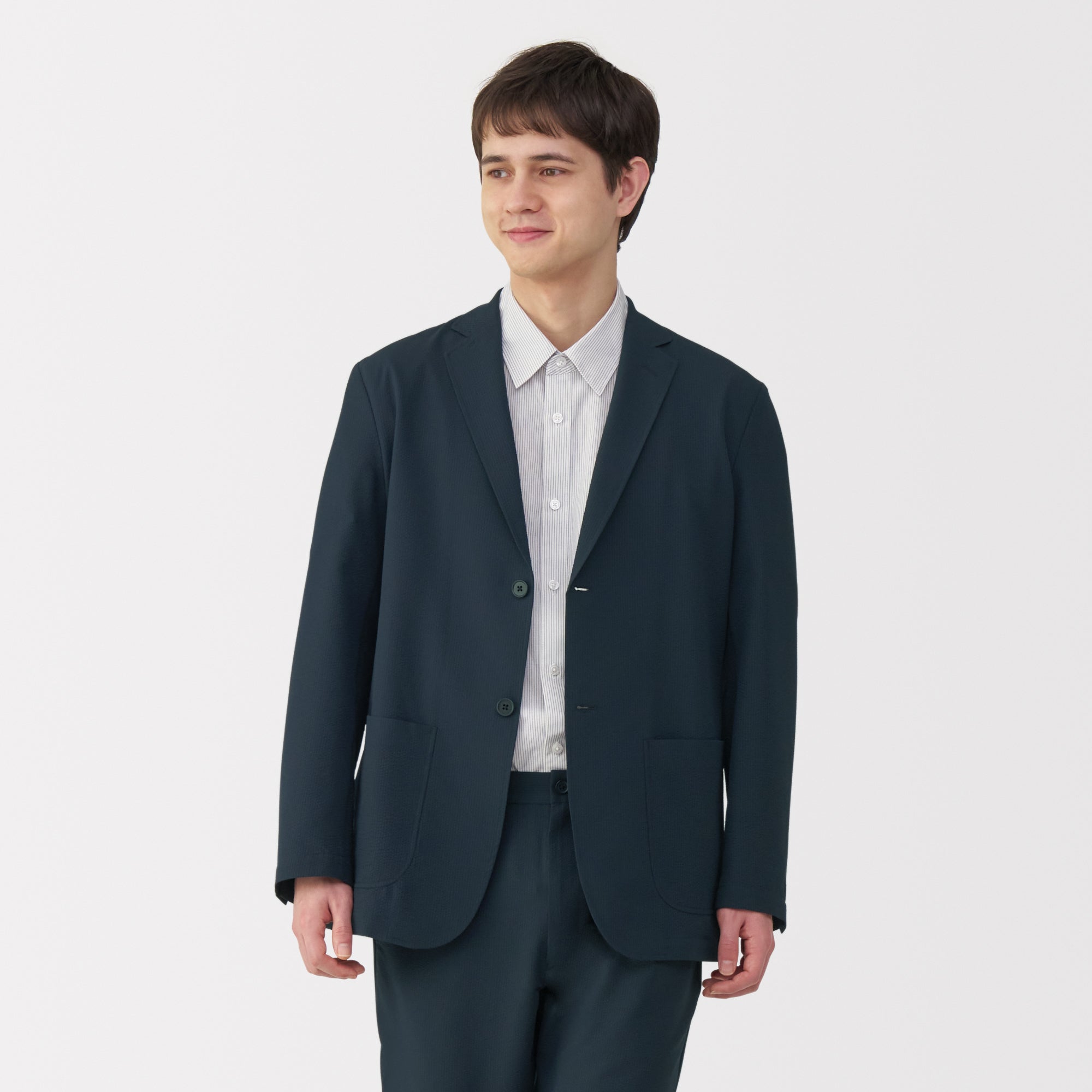 Men's Breathable Seersucker Jacket