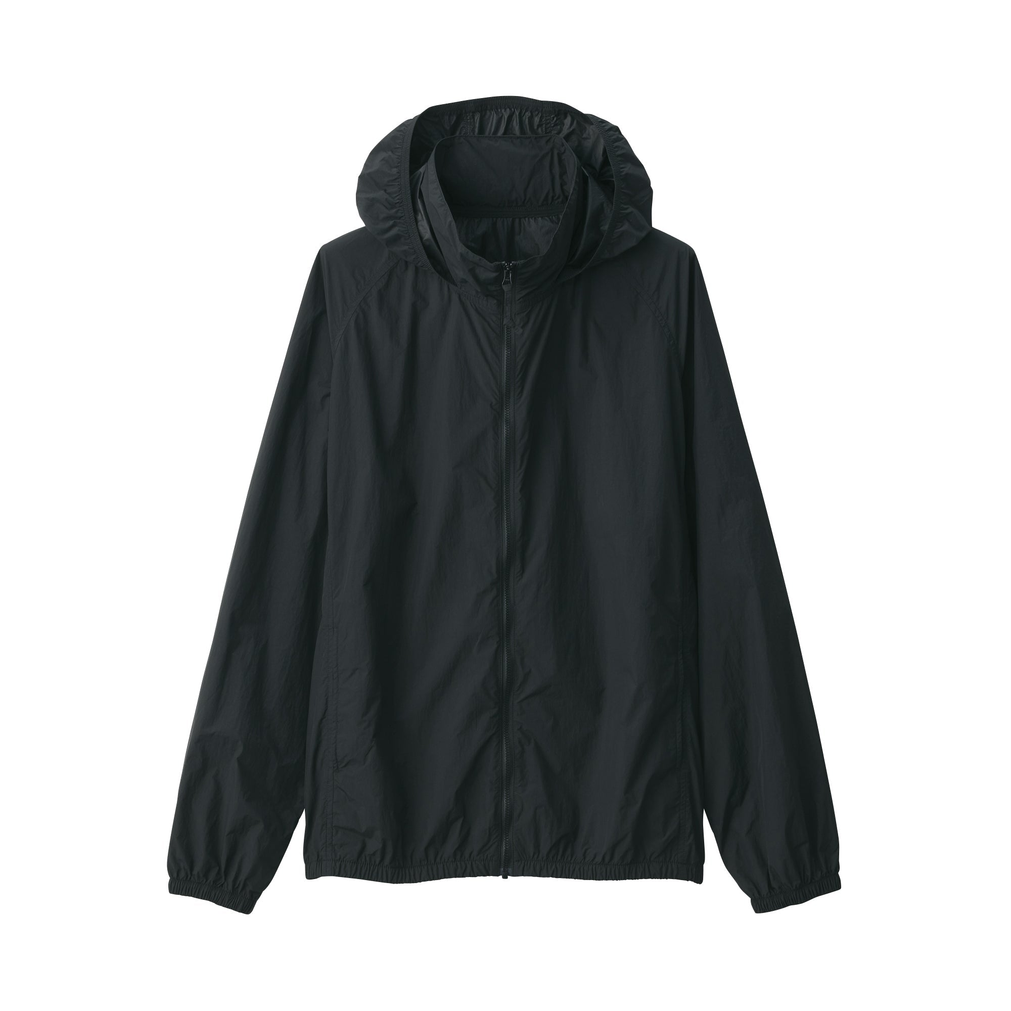 Men's Water Repellent Nylon Packable Windbreaker