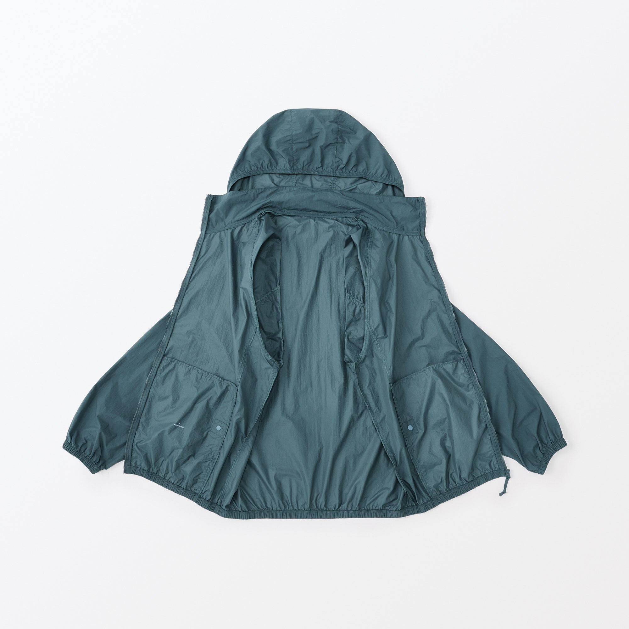 Men's Water Repellent Nylon Packable Windbreaker