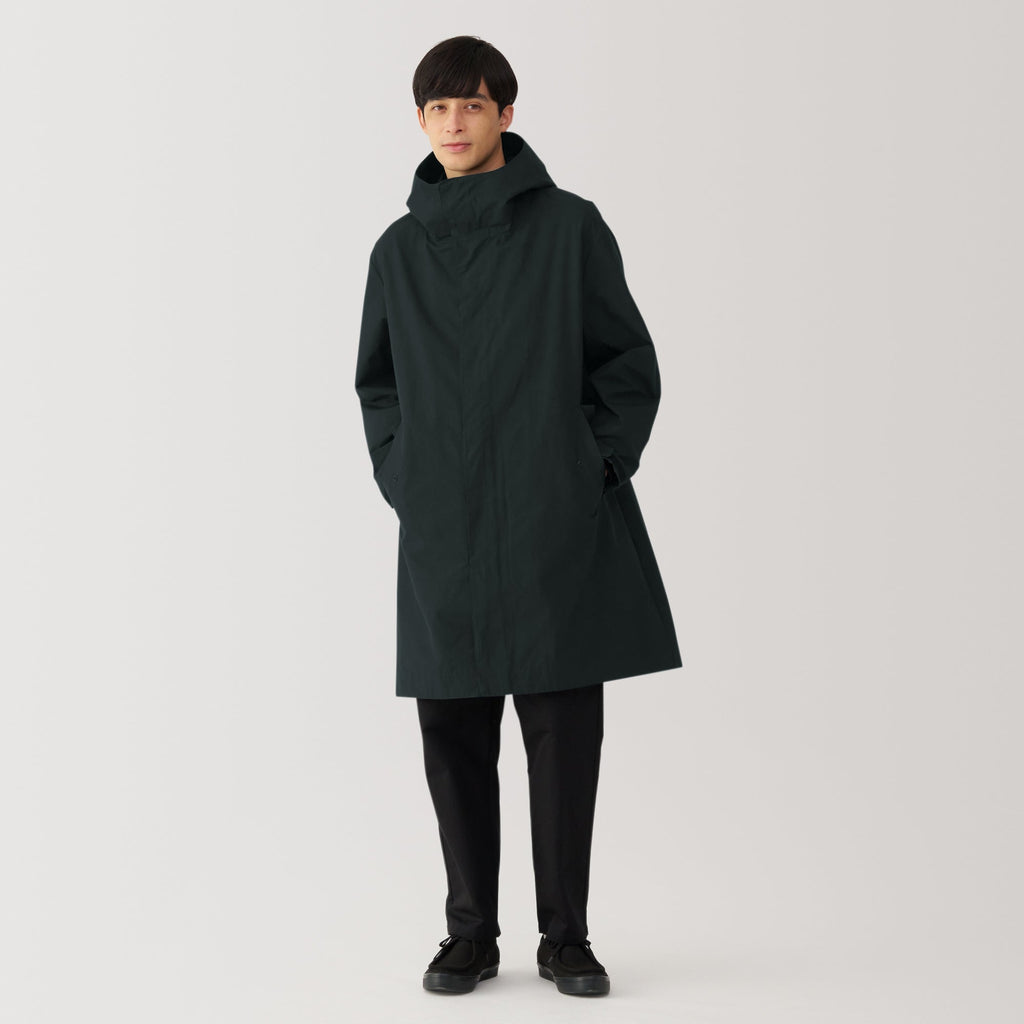 Men's Water Repellent Hooded Coat