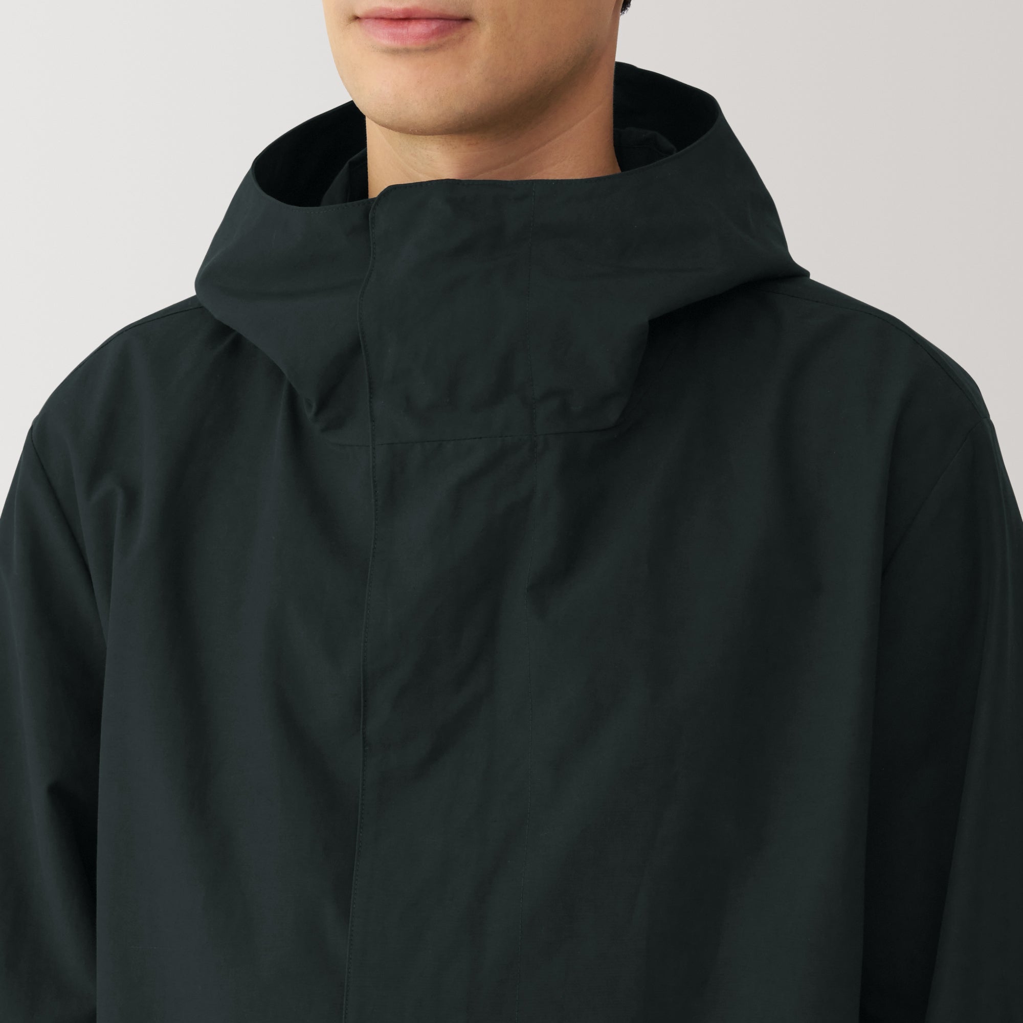 Men's Water Repellent Hooded Coat