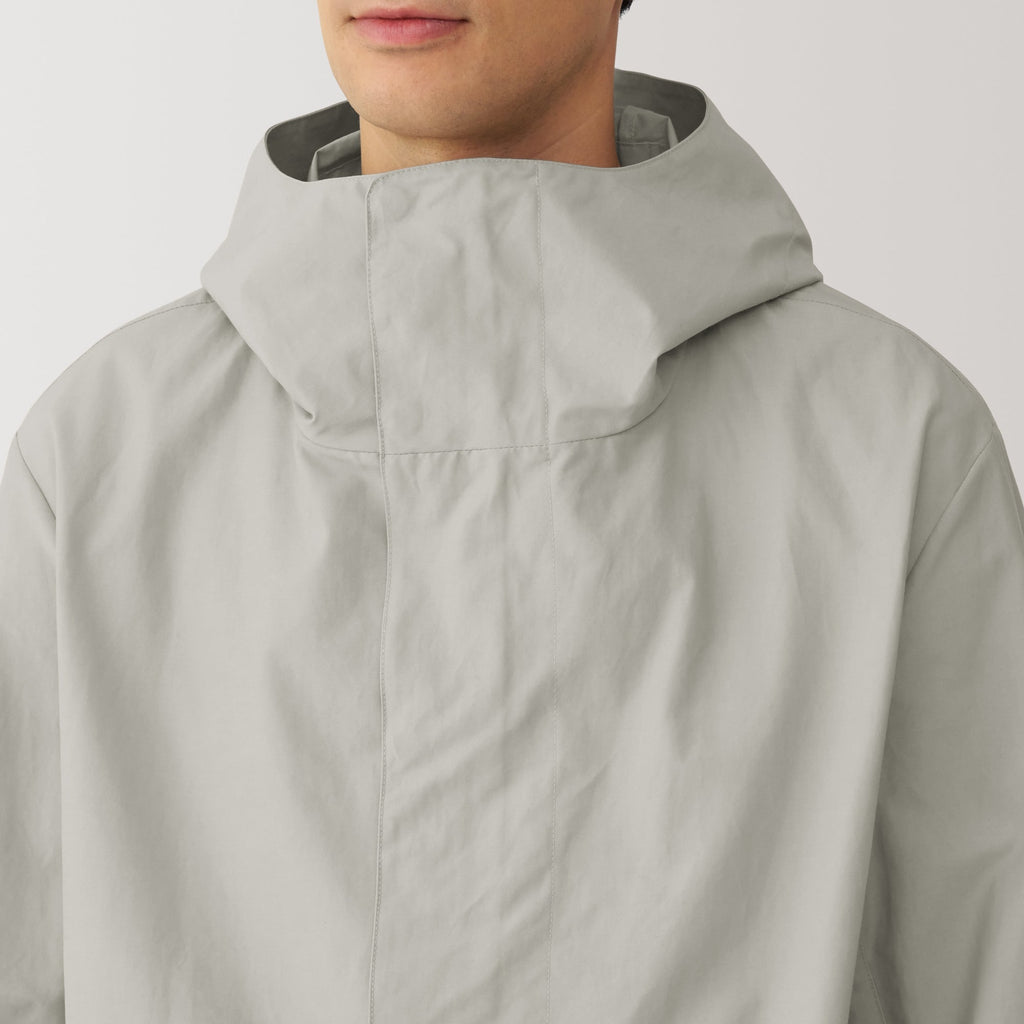 Men's Water Repellent Hooded Coat