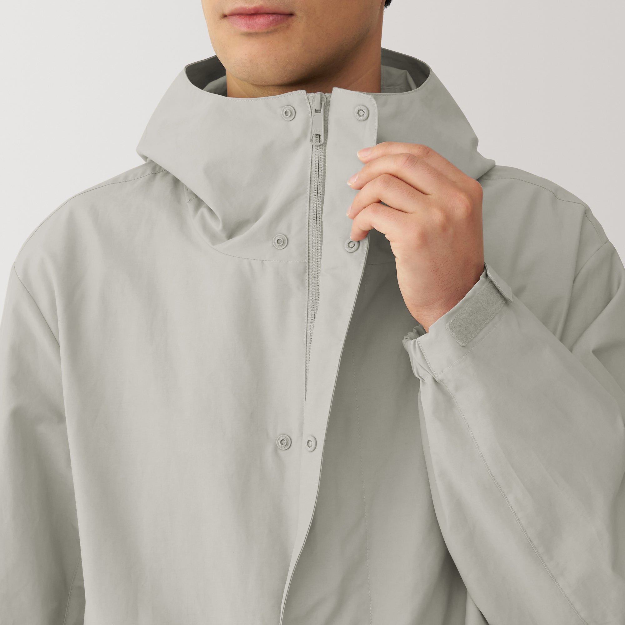 Men's Water Repellent Hooded Coat
