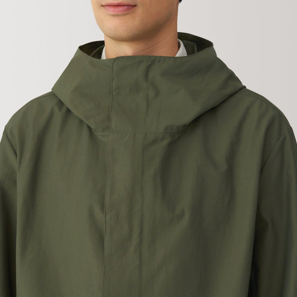 Men's Water Repellent Hooded Coat