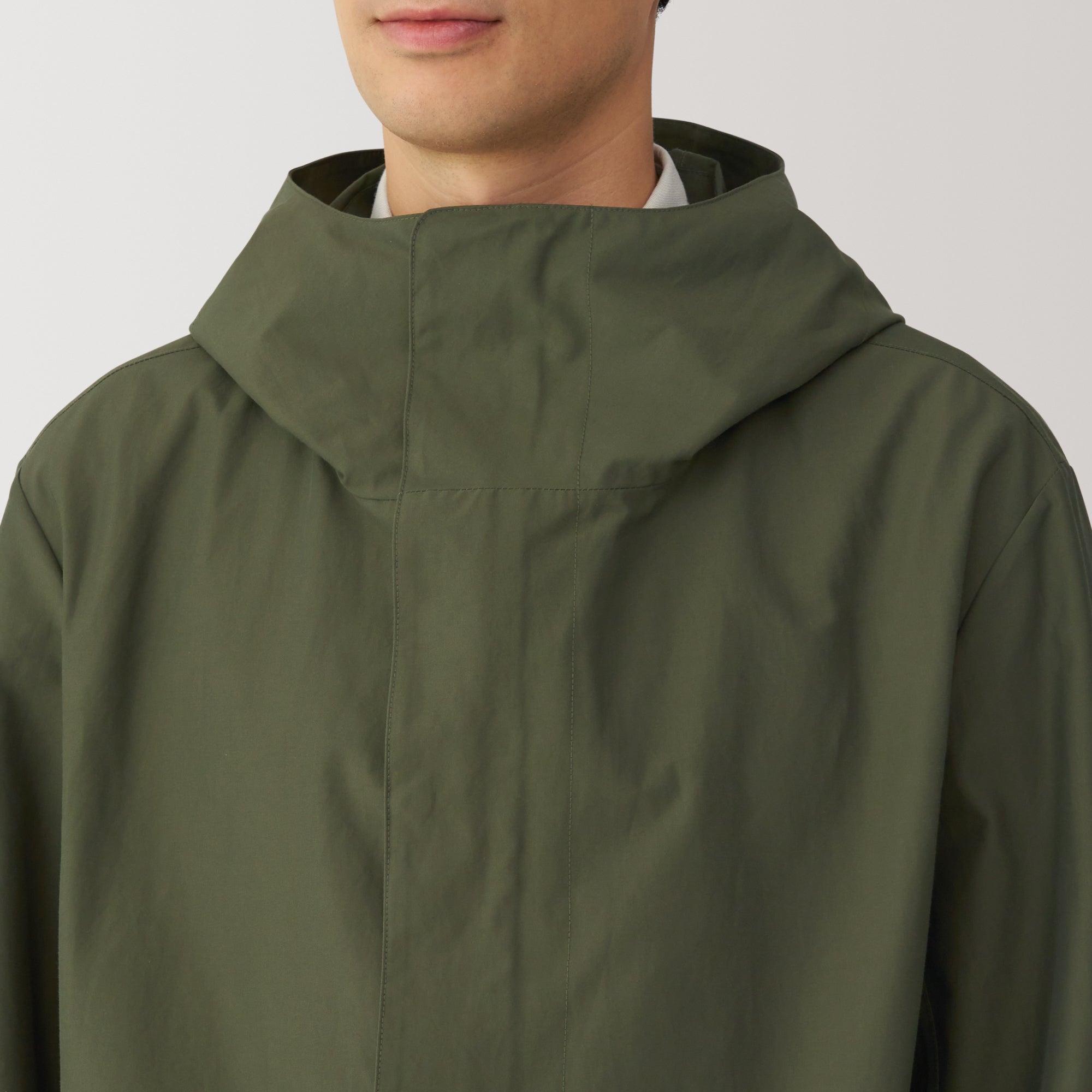 Men's Water Repellent Hooded Coat