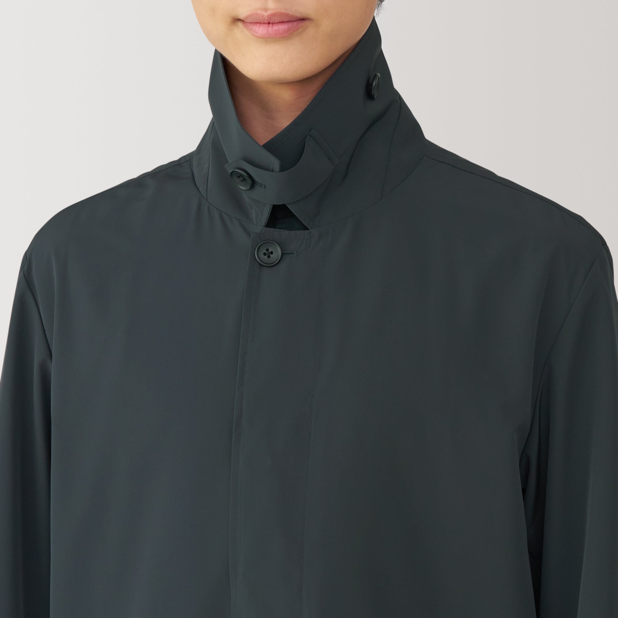 Men's Water Repellent Stand Fall Collar Coat