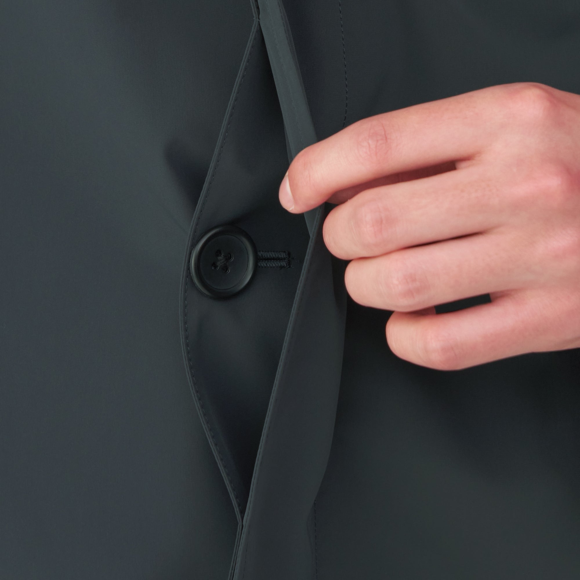Men's Water Repellent Stand Fall Collar Coat