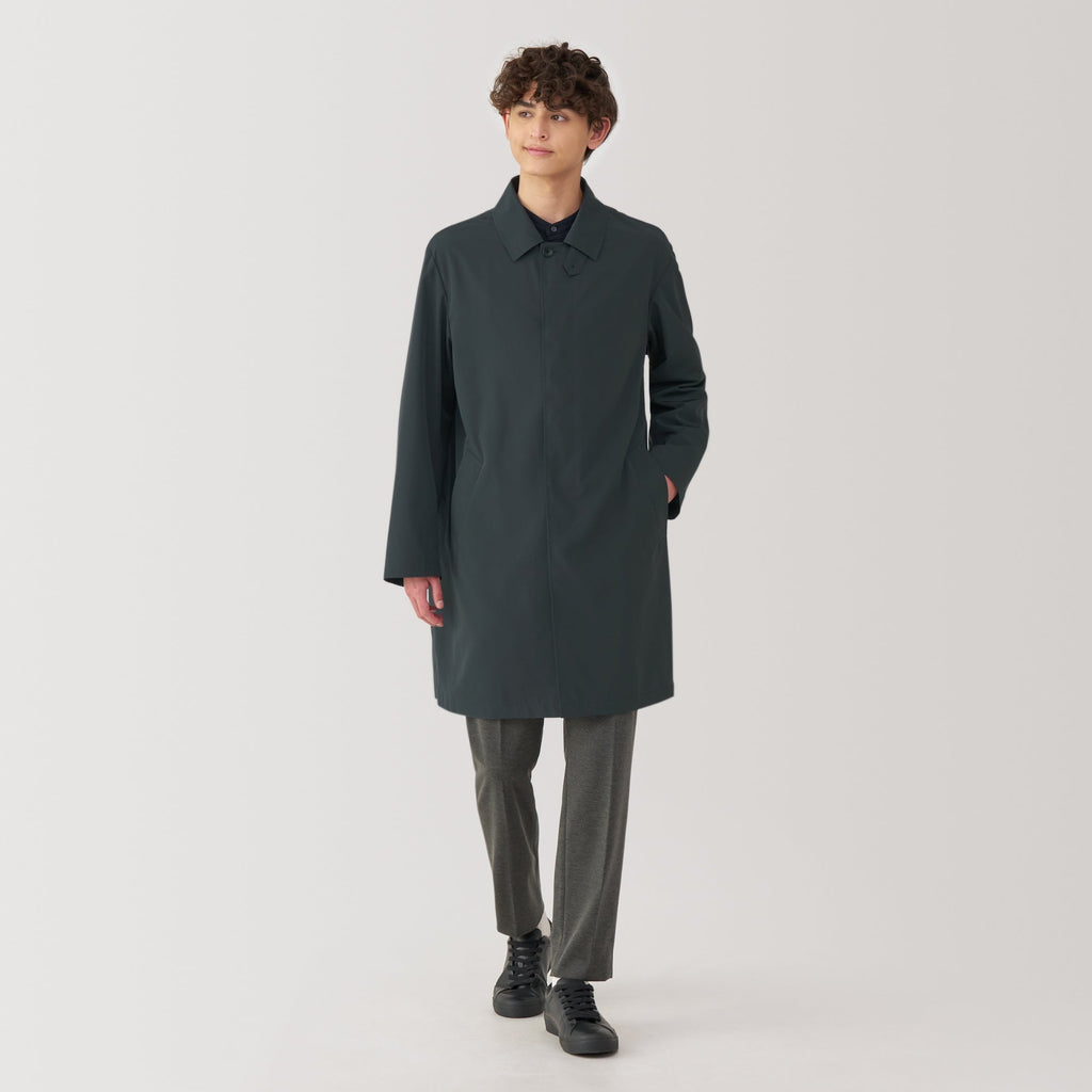 Men's Water Repellent Stand Fall Collar Coat