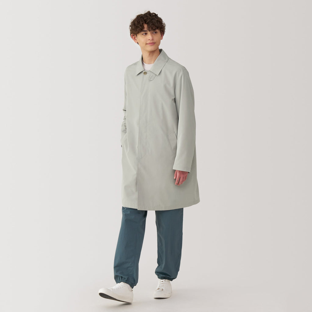 Men's Water Repellent Stand Fall Collar Coat