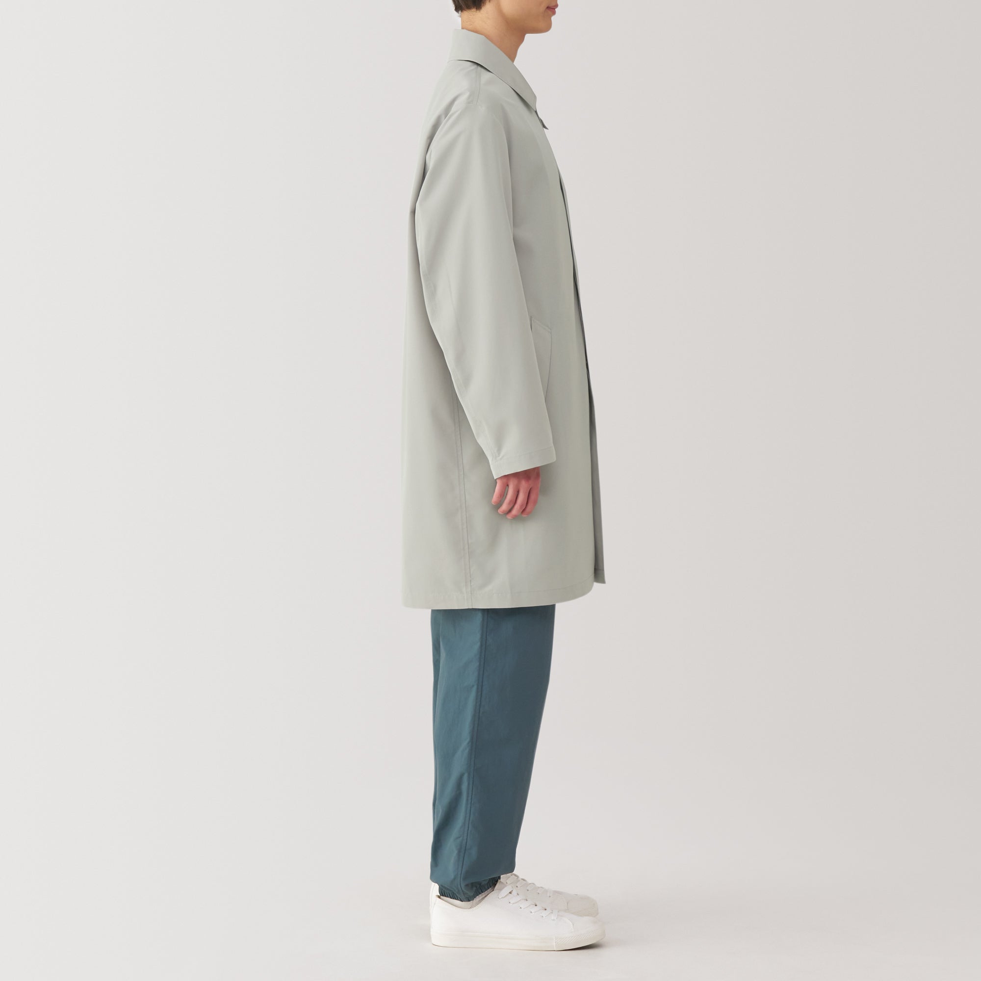 Men's Water Repellent Stand Fall Collar Coat