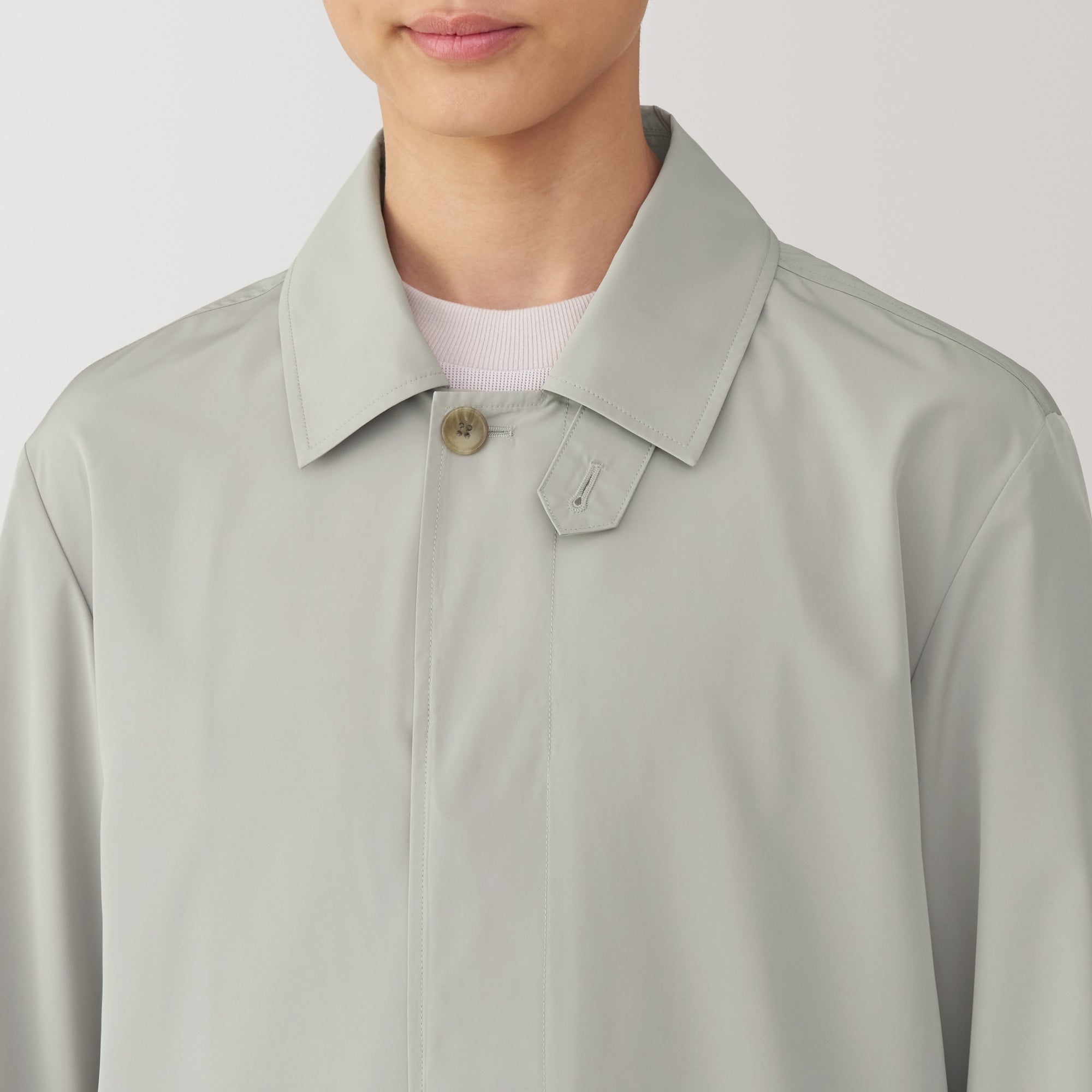 Men's Water Repellent Stand Fall Collar Coat