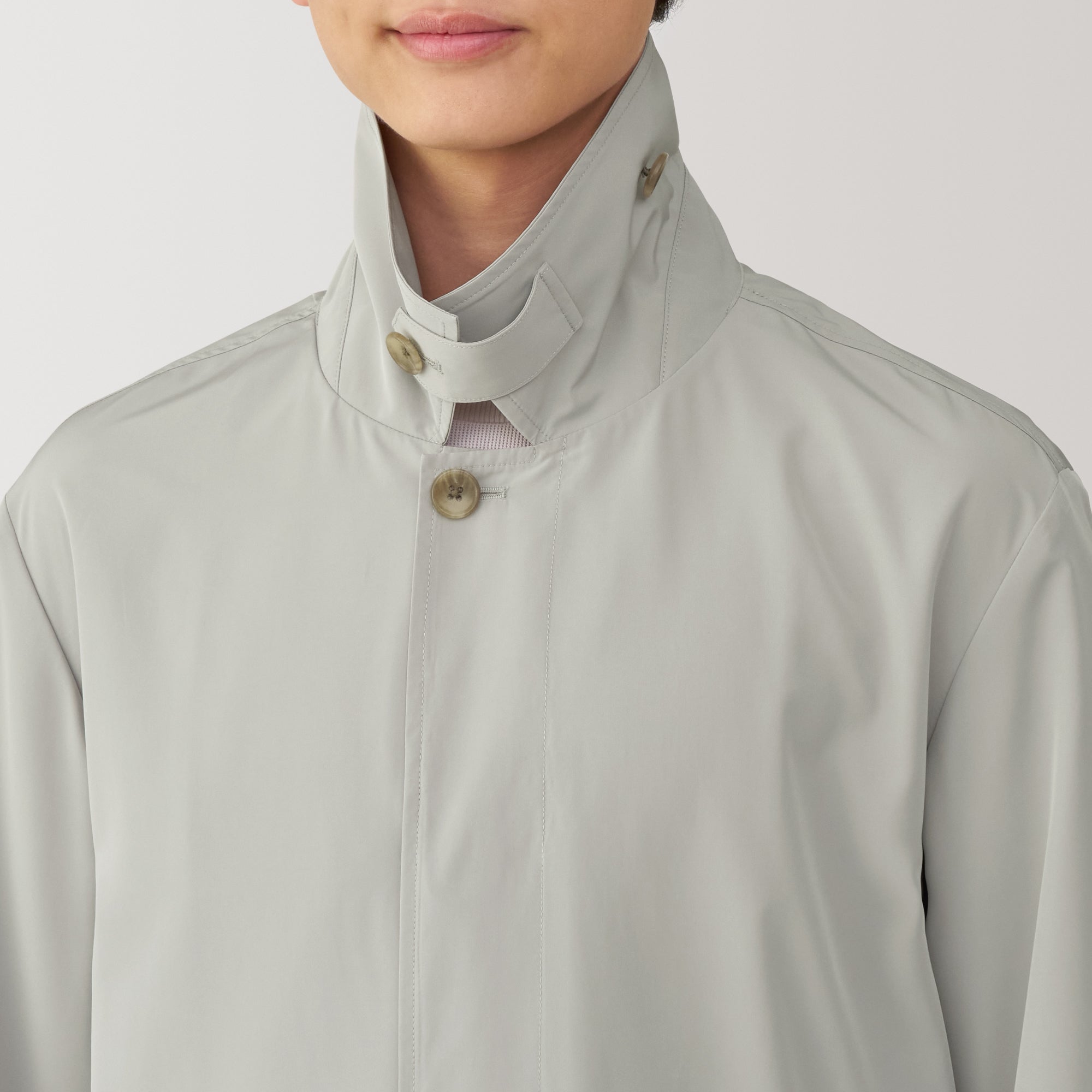 Men's Water Repellent Stand Fall Collar Coat