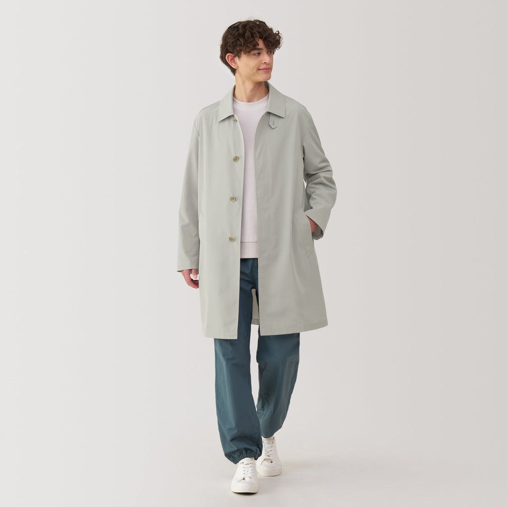 Men's Water Repellent Stand Fall Collar Coat