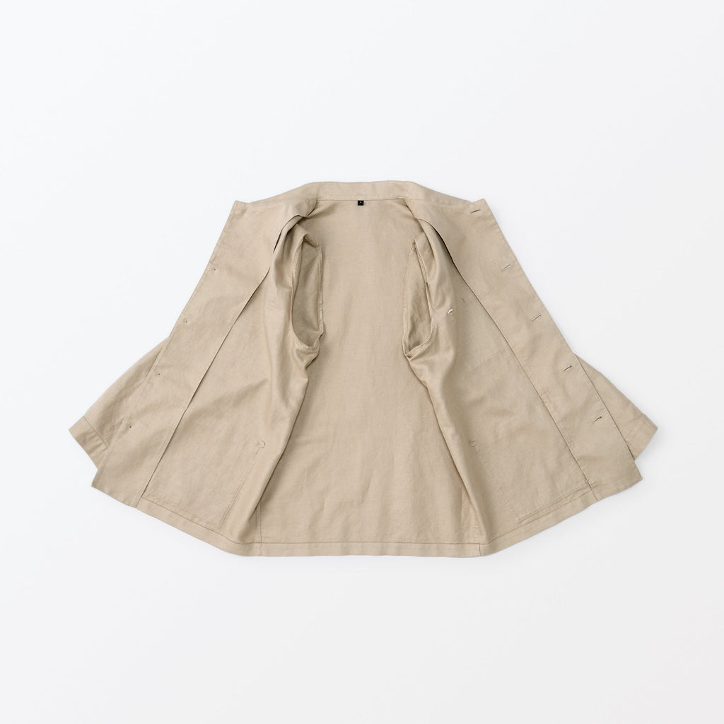 Men's Hemp Blend Twill Shirt Jacket