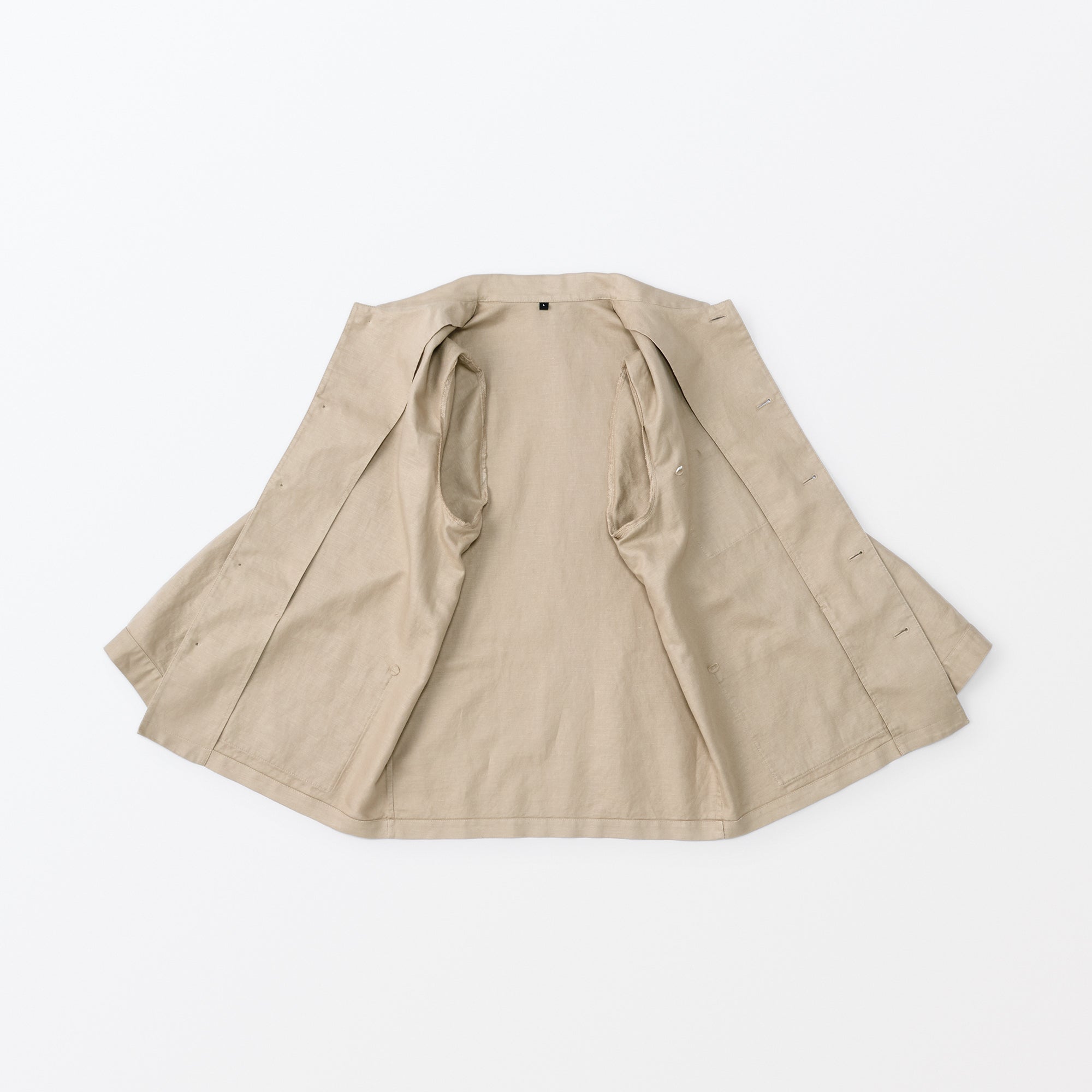 Men's Hemp Blend Twill Shirt Jacket