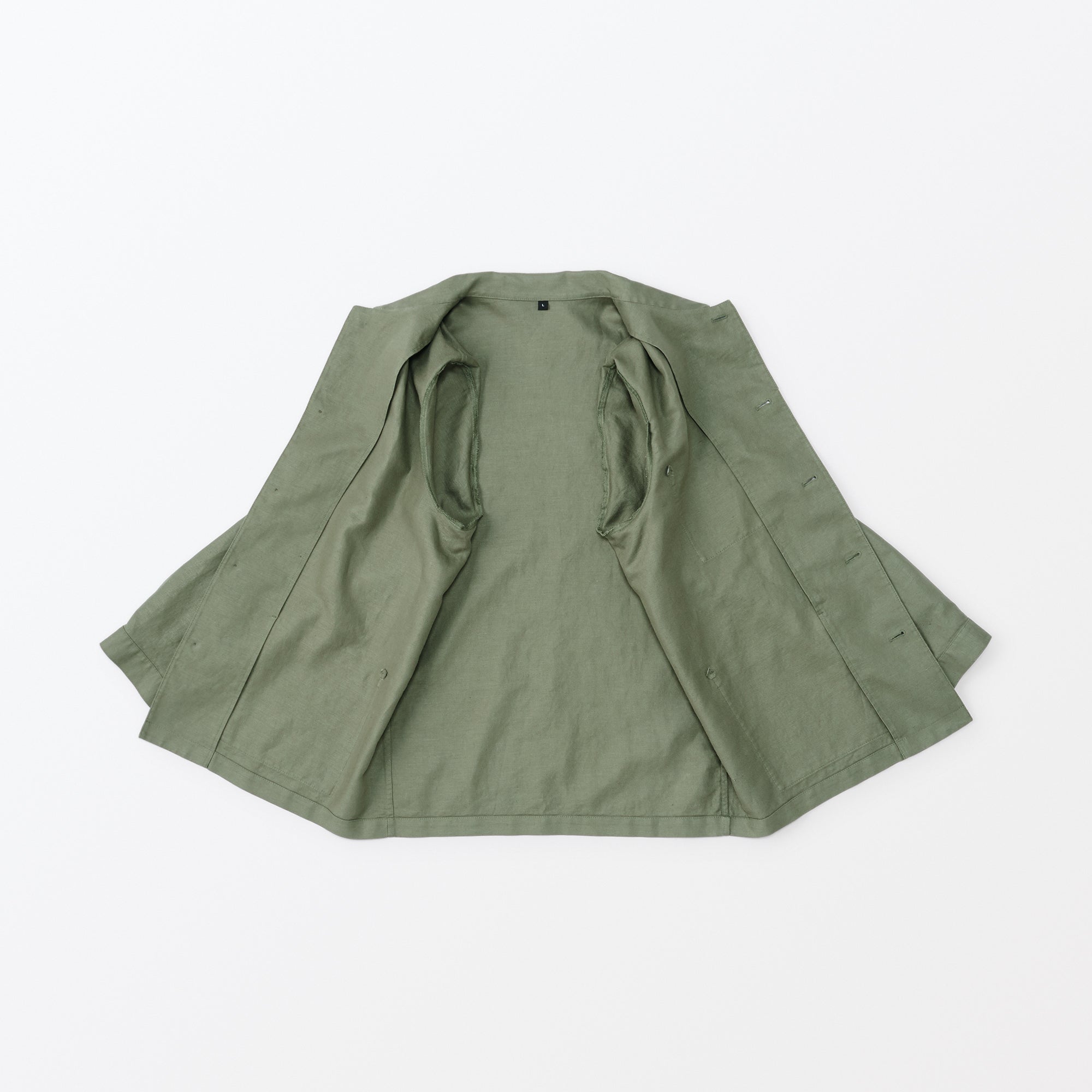 Men's Hemp Blend Twill Shirt Jacket