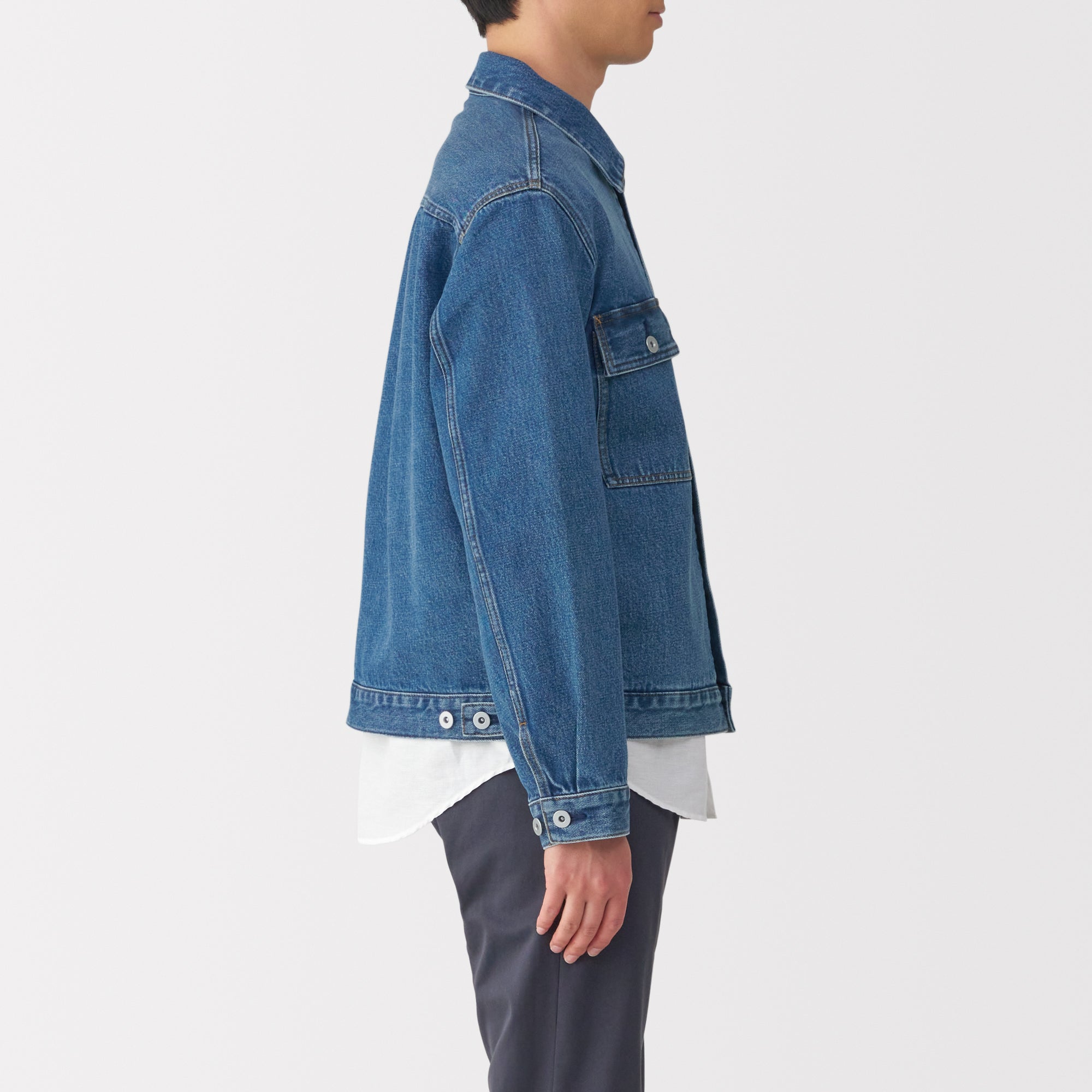 Kapok Blend Denim Jacket