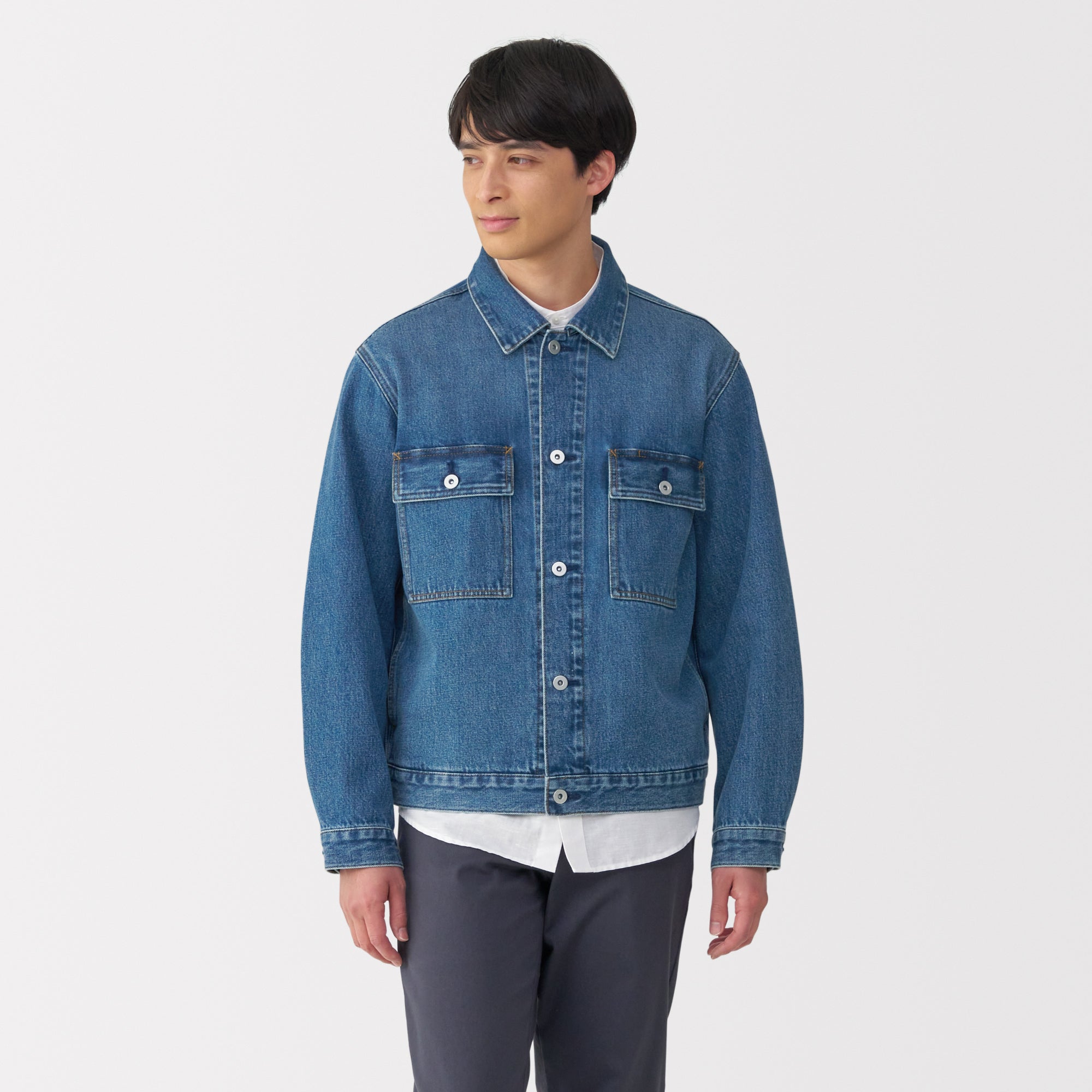 Kapok Blend Denim Jacket