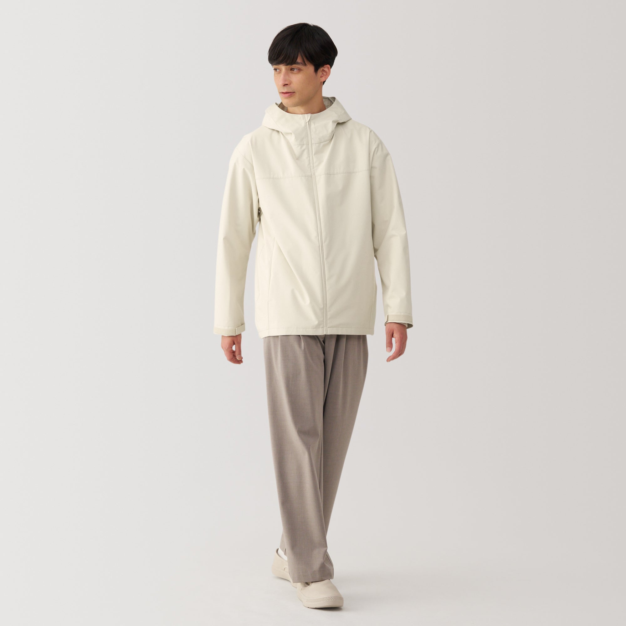 Men's Water Repellent Hooded Jacket