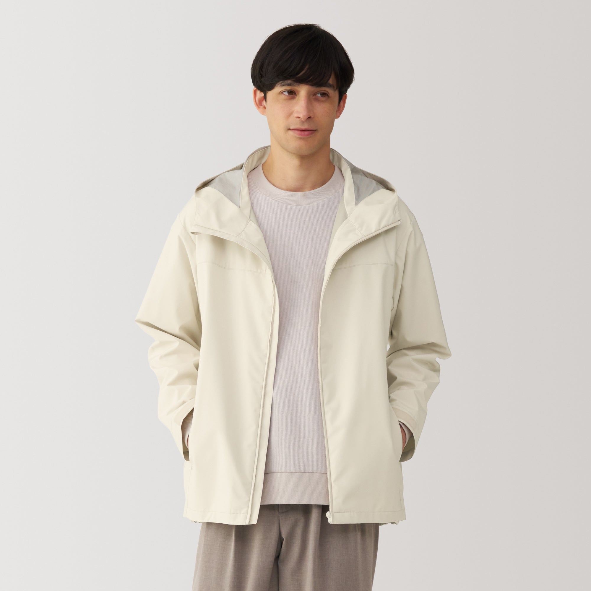 Men's Water Repellent Hooded Jacket