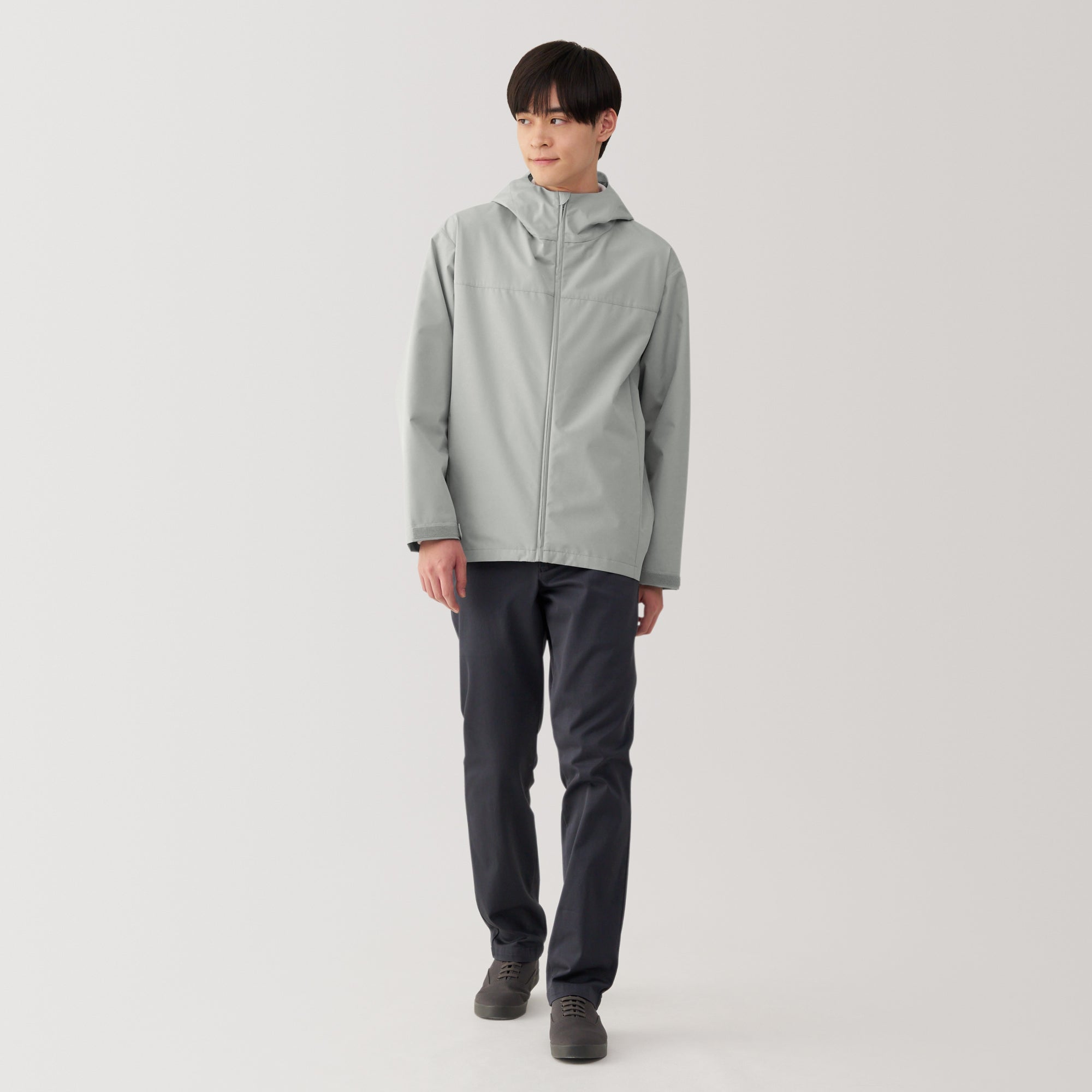 Men's Water Repellent Hooded Jacket