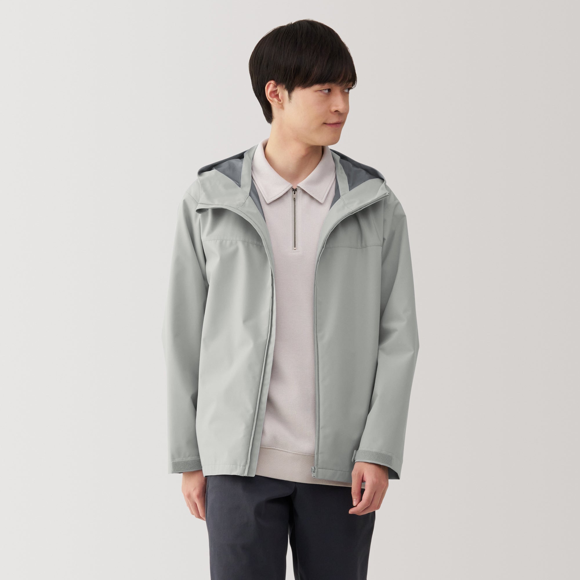 Men's Water Repellent Hooded Jacket