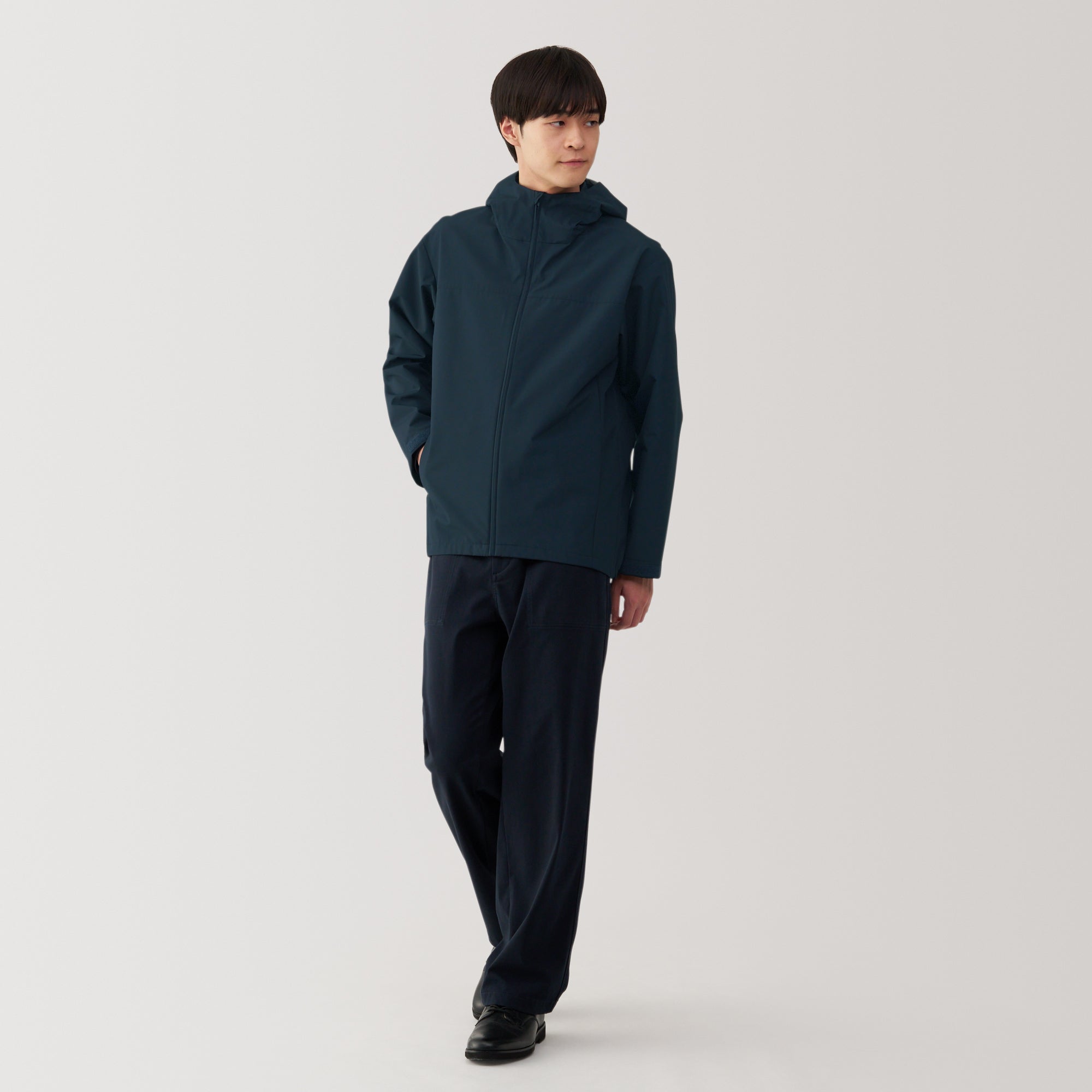 Men's Water Repellent Hooded Jacket