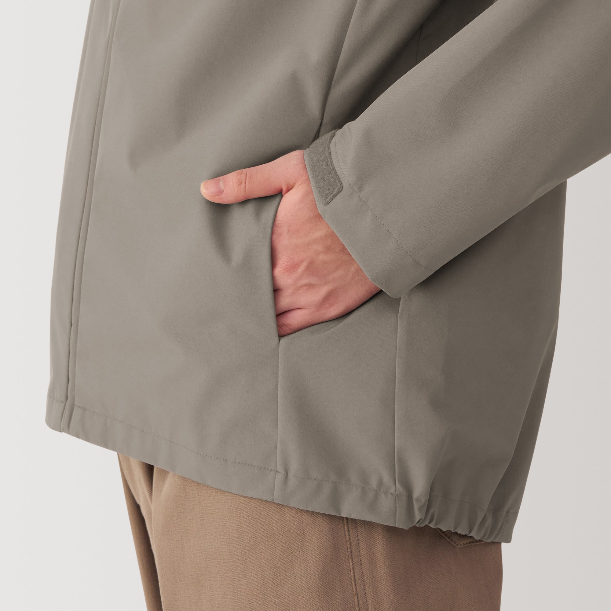 Men's Water Repellent Hooded Jacket