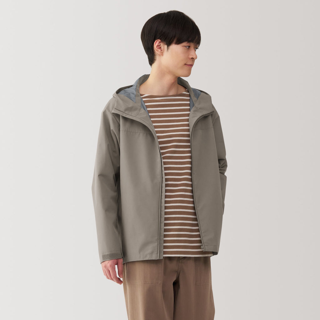 Men's Water Repellent Hooded Jacket