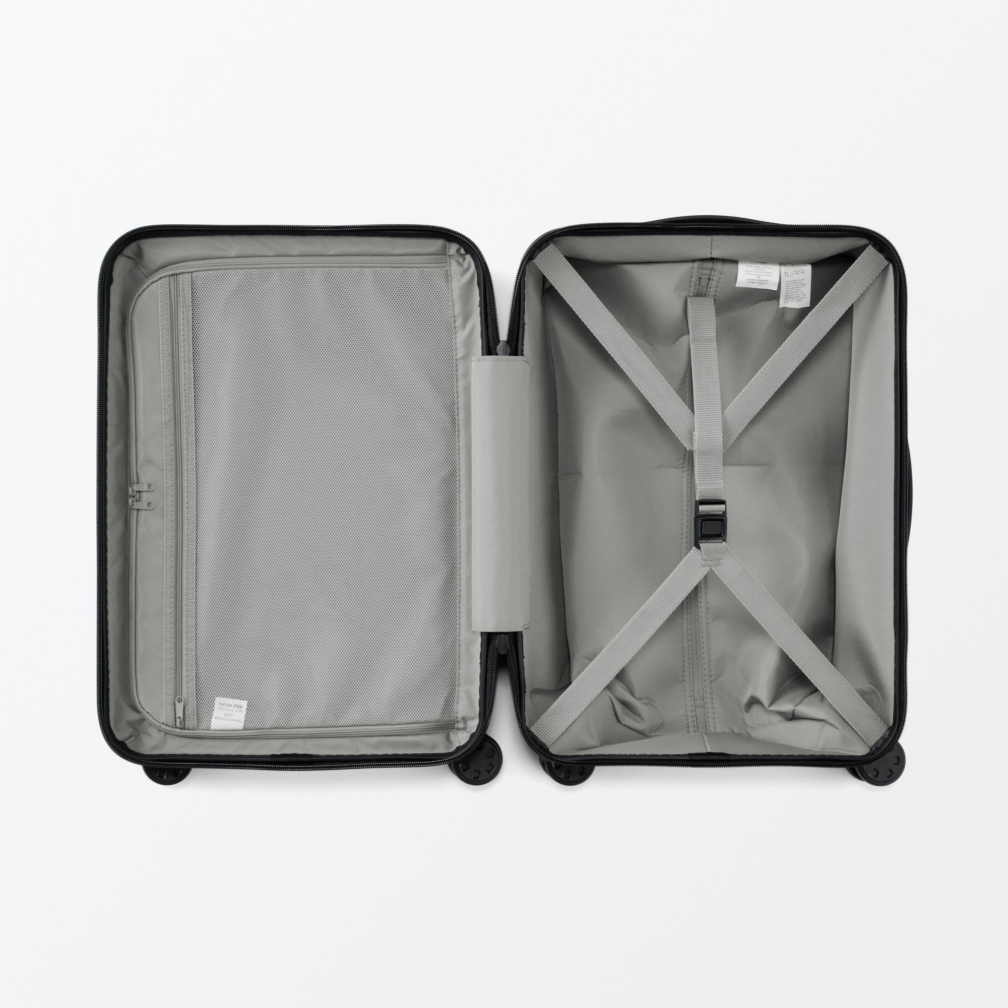 Adjustable Handle Front Open Hard Shell Suitcase 32L | Carry-On