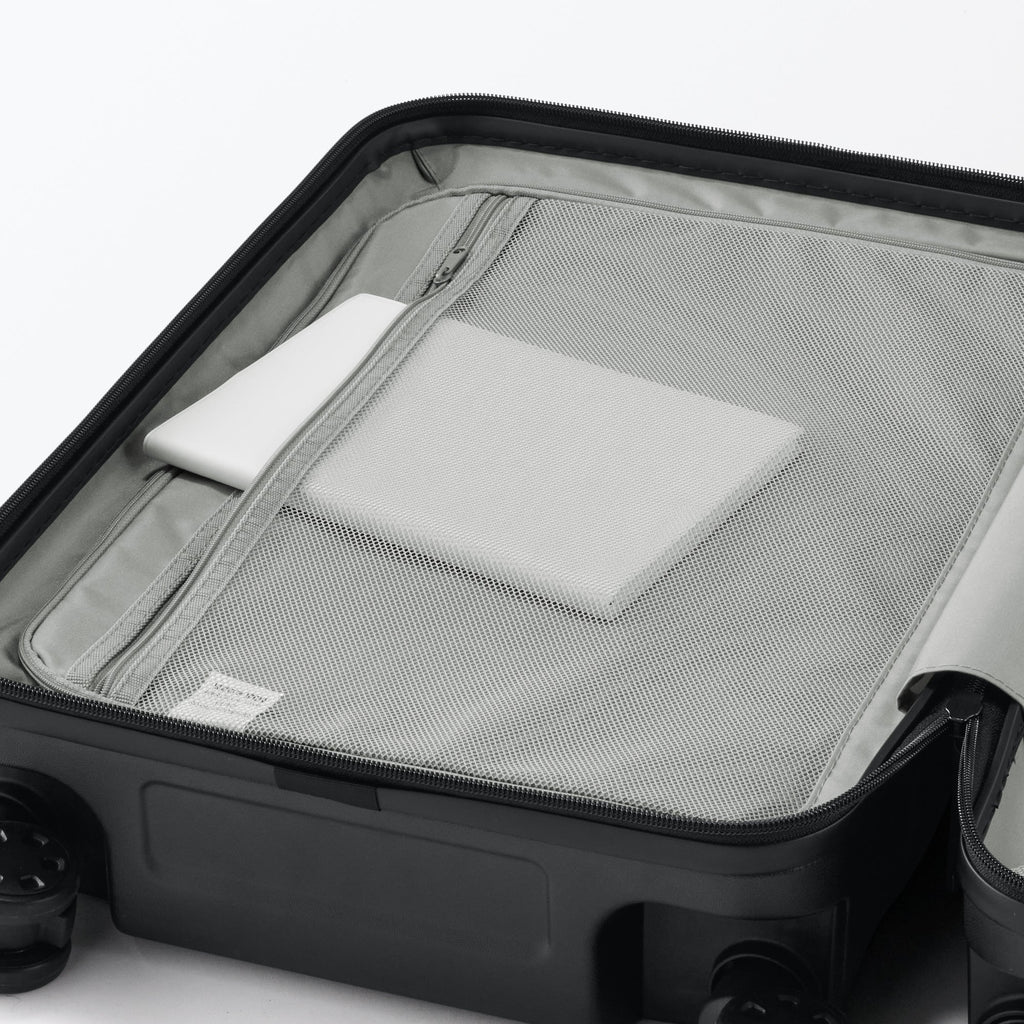 Adjustable Handle Front Open Hard Shell Suitcase 32L | Carry-On
