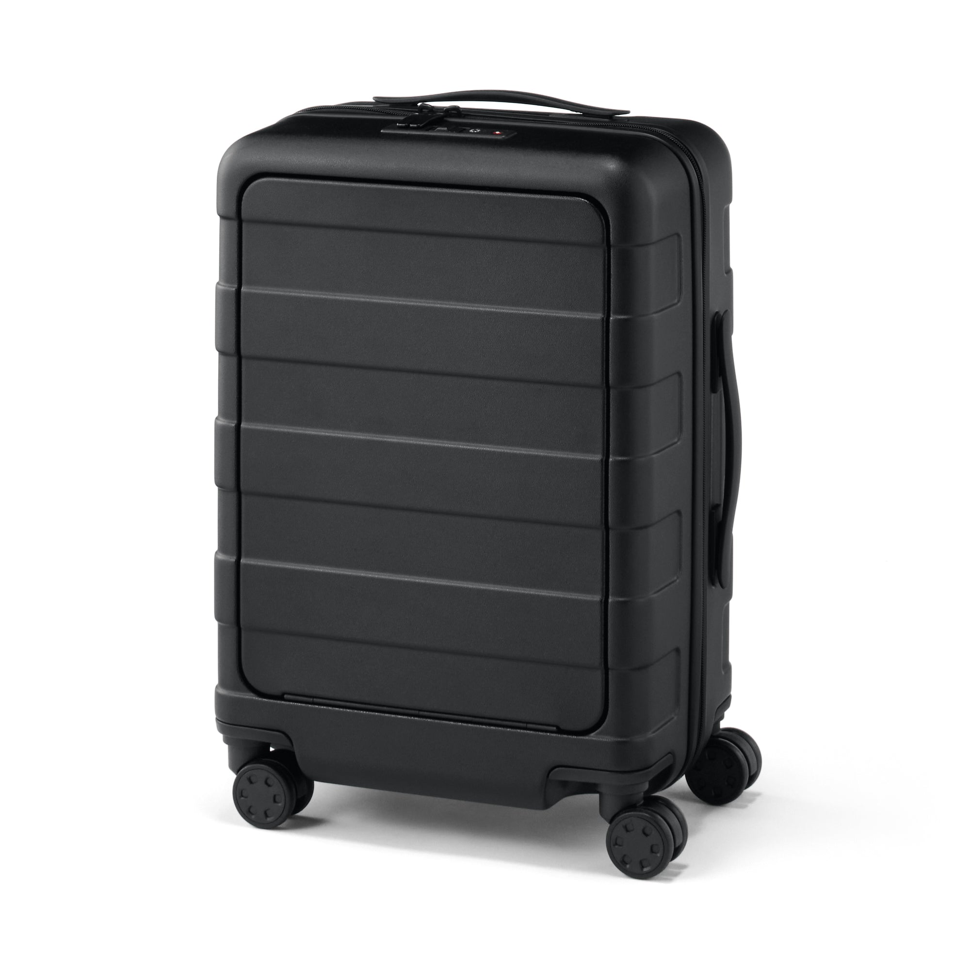 Adjustable Handle Front Open Hard Shell Suitcase 32L | Carry-On